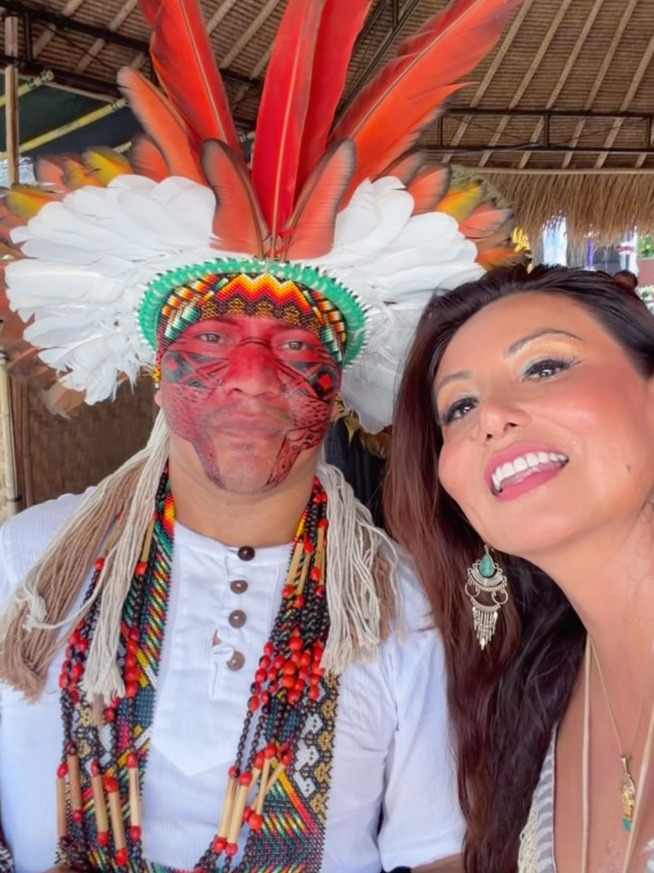 Sharing a moment with the Noke Koi people, of the AMAZONIA in Acra, Brazil. 🇧🇷
Every indigenous tribe brings their unique spirit providing medicine as they have started to traveling around the world sharing their healing chants that only they can transmit since they carry the ancestral codes.
An honor and privilege to cross paths with new tribes that carry the ancient wisdom of Mother Earth.
Gaia, “Pachamama” is the ultimate teacher. Reminding us that ….
🌎We are her children
🌎We are the elements
🌎We are nature
🌎We are the cosmos
🌎We are all star seeds
🌎We are all the RAINBOW 🌈 Bridge
Keep true to your inner compass.
Don’t let anyone tell you what’s best for you.
Everyone’s path is so unique.
Mother Nature is compassion and unconditional love.
She will always meet you and has always met you exactly at the right diversion.
May we all connect with our inner wisdom and awaken our ancestral codes. 🪶
With love and devotion,
🌹
Maria Palomino
#iamtheelements #iamgaia #iampachamama #iamdivinefeminine