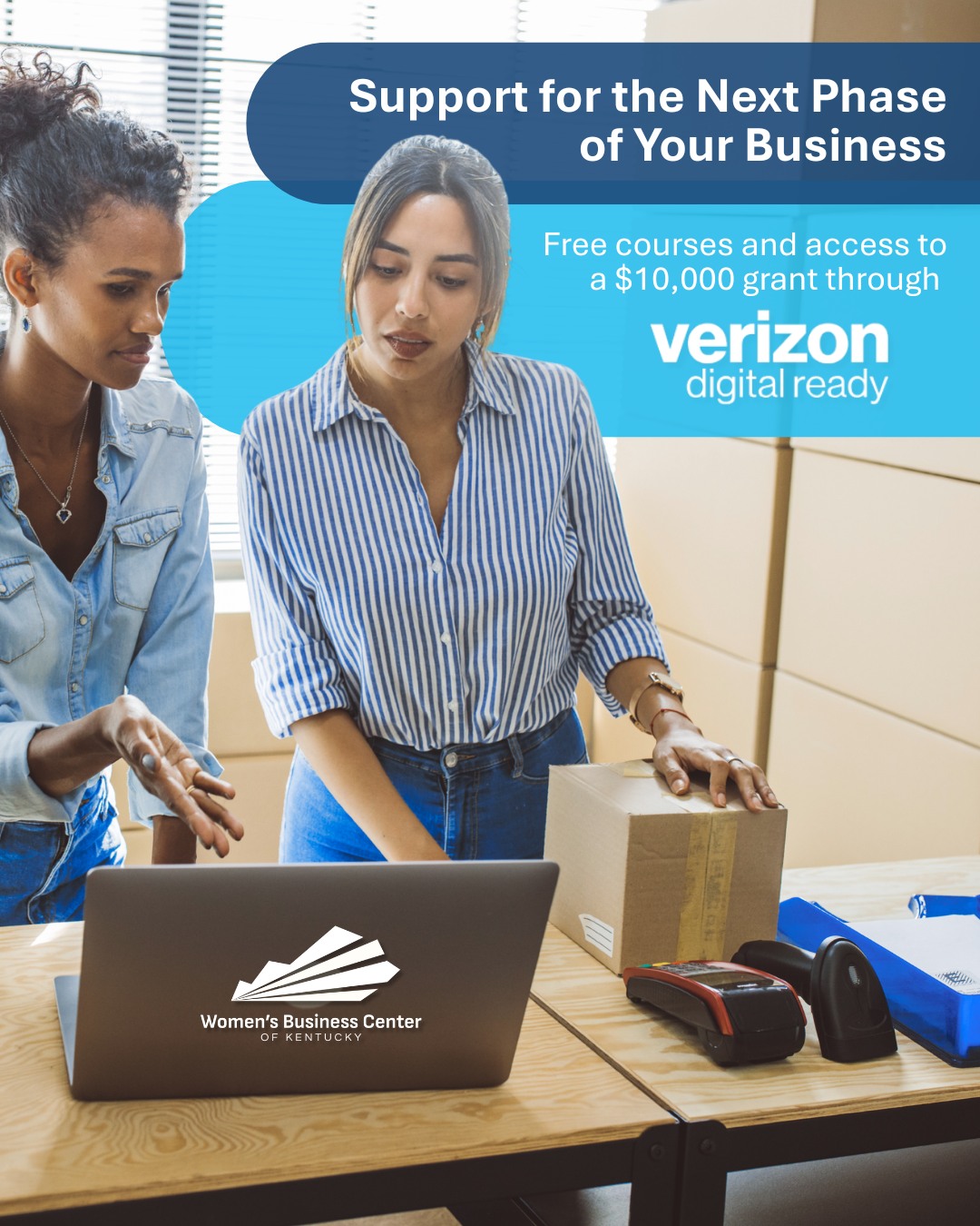 You already know how to do the hard parts of running a business. Access to clear, practical guidance and funding is where many founders get stuck.
With Verizon Small Business Digital Ready, you can take free, self-paced courses designed to help you make informed decisions and move your business forward. One example is Choosing the Right Small Business Loan, a course that breaks down funding options so you can choose what actually fits your stage and goals.
That’s just one of many courses available on the platform, covering everything from marketing and financial management to growth strategy. As you complete courses, you also become eligible to apply for a $10,000 grant to support your next step.
Explore the platform and get started with the link in our bio: @wbckentucky
#SmallBusinessSupport #WomenInBusiness #KentuckySmallBusiness