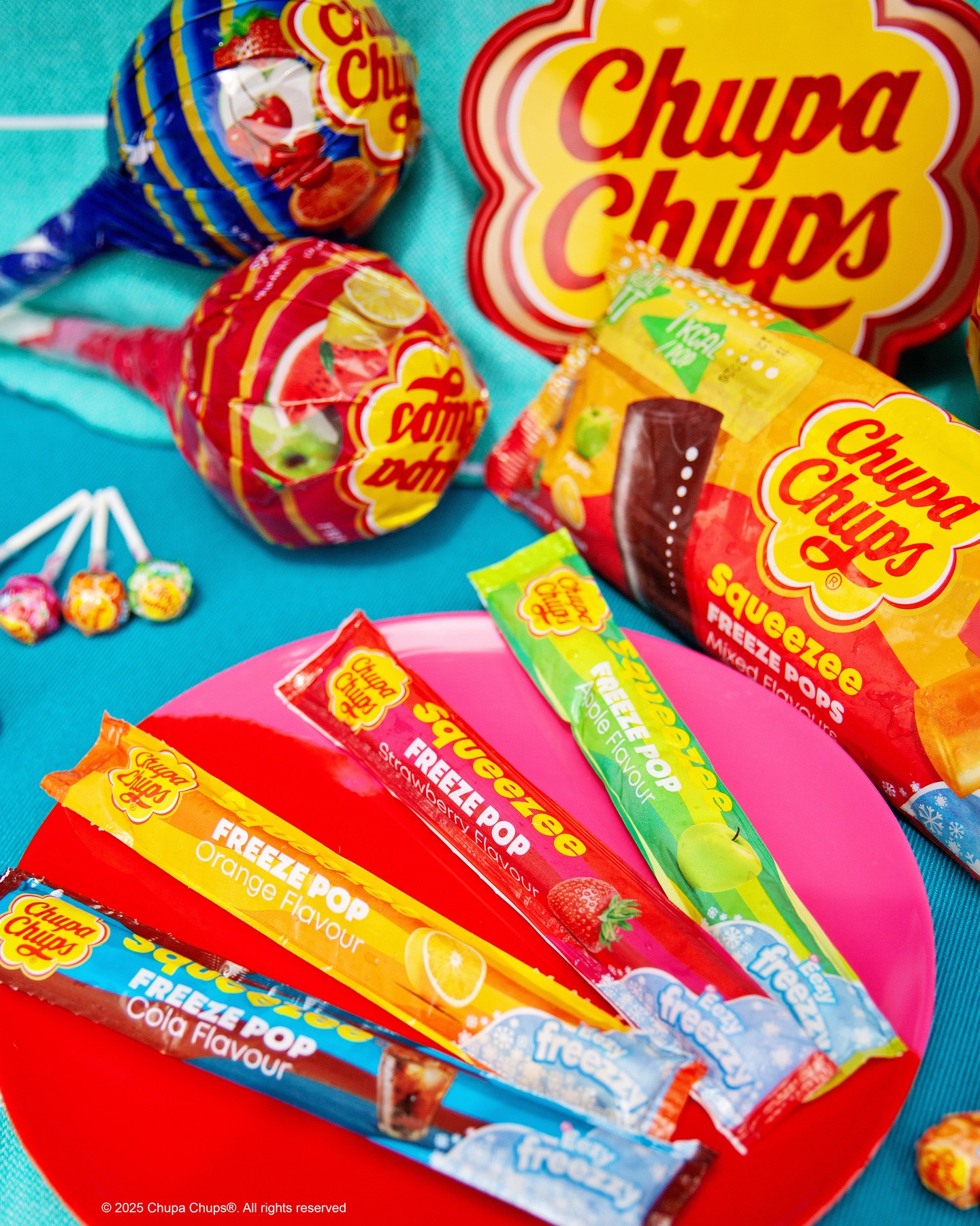 Your favourite lollipop but cooler ❄🍭
Chupa Chups multi flavour ice pops now available at Asda, Iceland & Sainsburys!❤️
What's your go to flavour?
🍏🍓🍊🥤