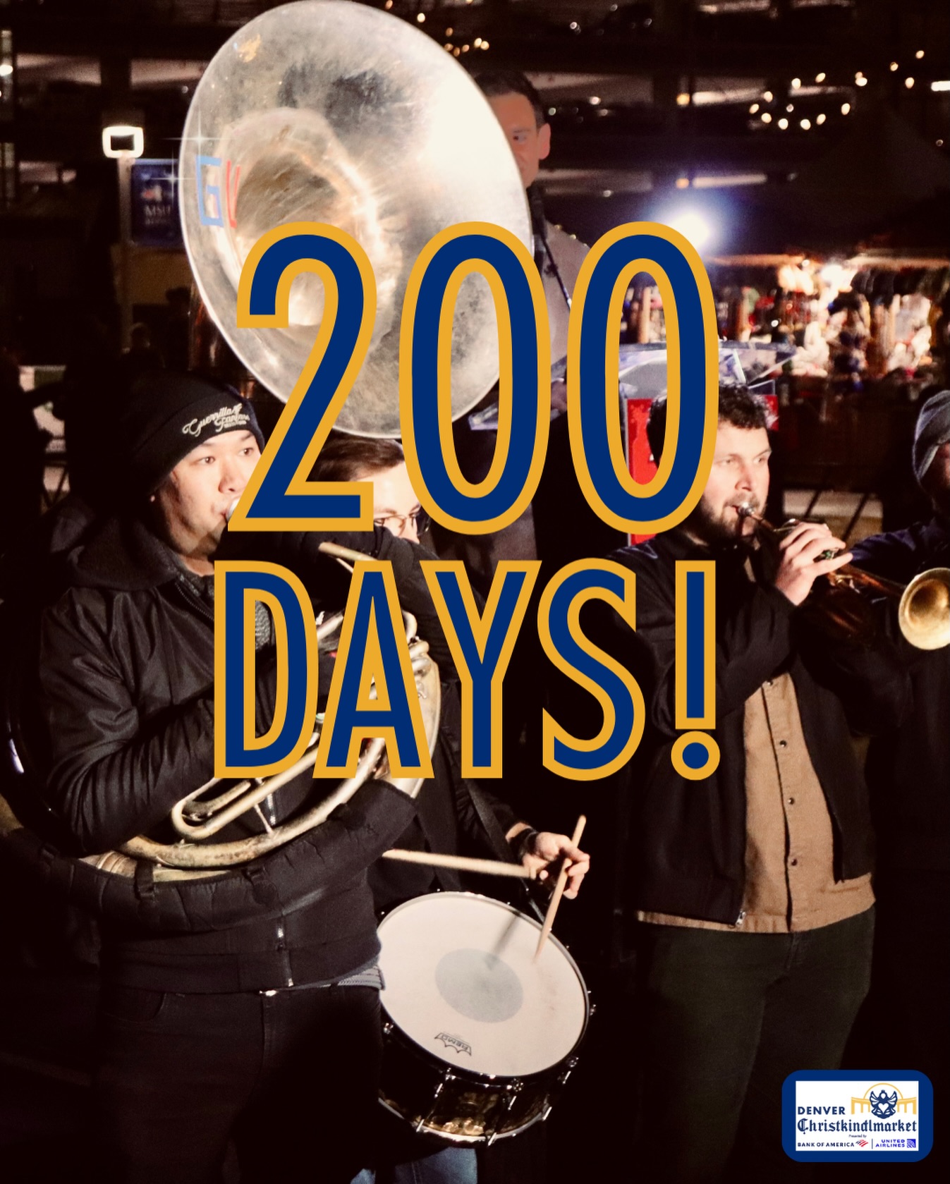 The countdown is officially ON: 200 days until Opening Day! 🎄🗓️✨
We’re already dreaming of the smell of roasted almonds and the first sip of Glühwein. Is it November 20th yet? ✨🤗
.
#christkindlmarketcountdown #denverchristkindlmarket #christmasmarket #denvercolorado #thingstododenver