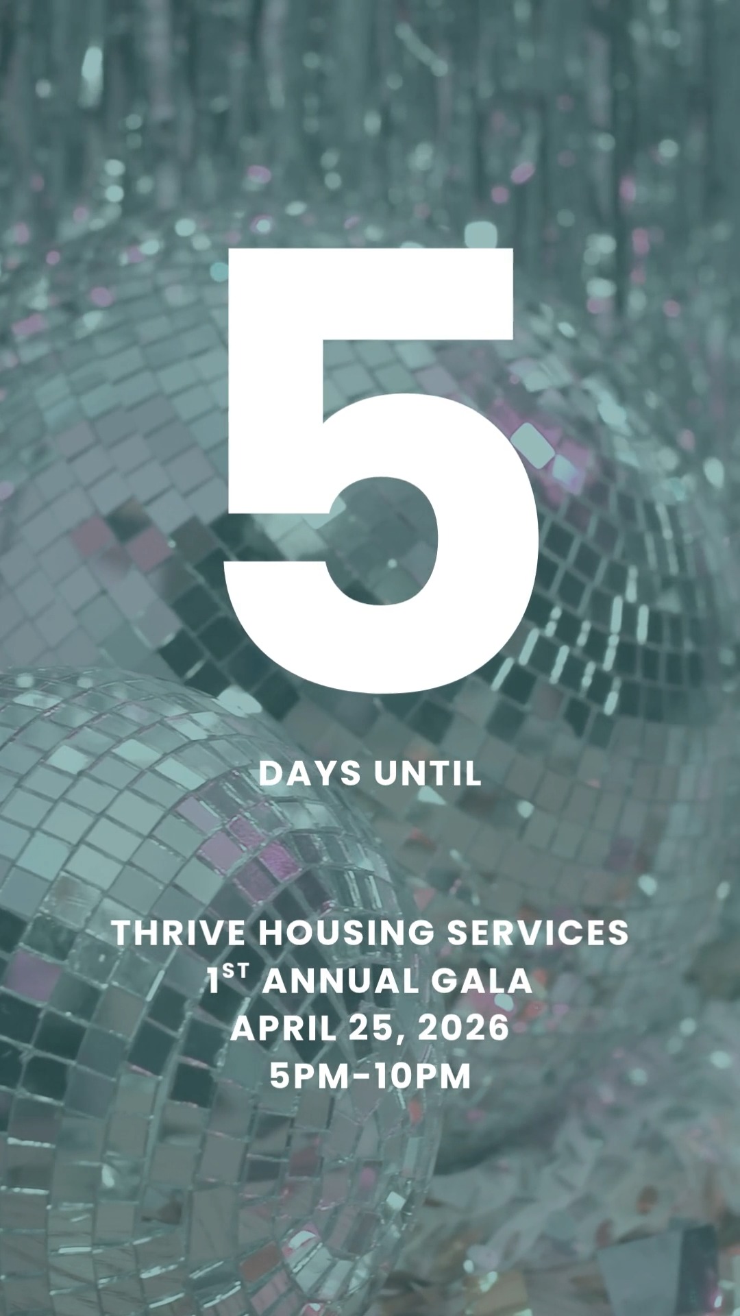 TODAY IS THE LAST DAY TO GET YOUR TICKETS! 5 days until our First Annual Gala: A Night to Thrive!
Join us on April 25, 2026 at 5PM.
Grab your tickets now: www.thrivehousingservices.org/annualgala
#AnnualGala #CommunityMatters #EndingHomelessness #SupportLocal #ThriveTogether