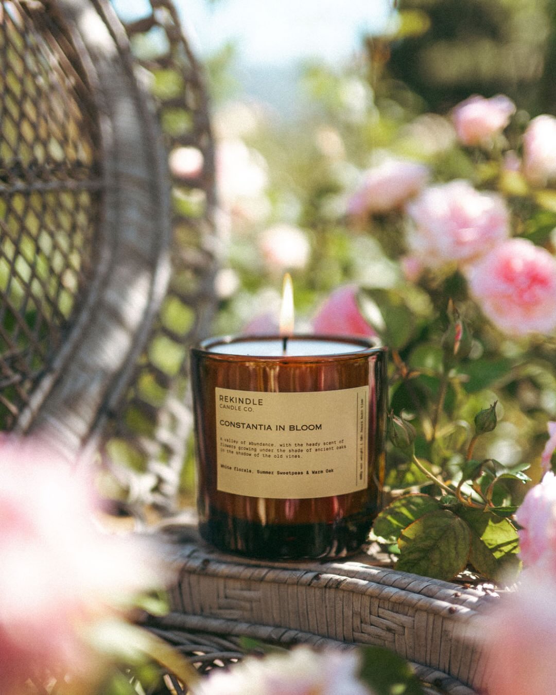 Introducing the most recent edition to the Rekindle Signature Scent Range: Constantia in Bloom 🌸
A fertile valley, alive and abundant.
A heady scent of flowers, growing under the shade of ancient oaks, In the shadow of the old vines.
White florals, Summer Sweetpeas & Warm Oak.
Available across the product range. Now available online.
Photos by the incredible talented @robynchloe_photography
Shot in the magical garden of @susie_leblond_flourish_farm