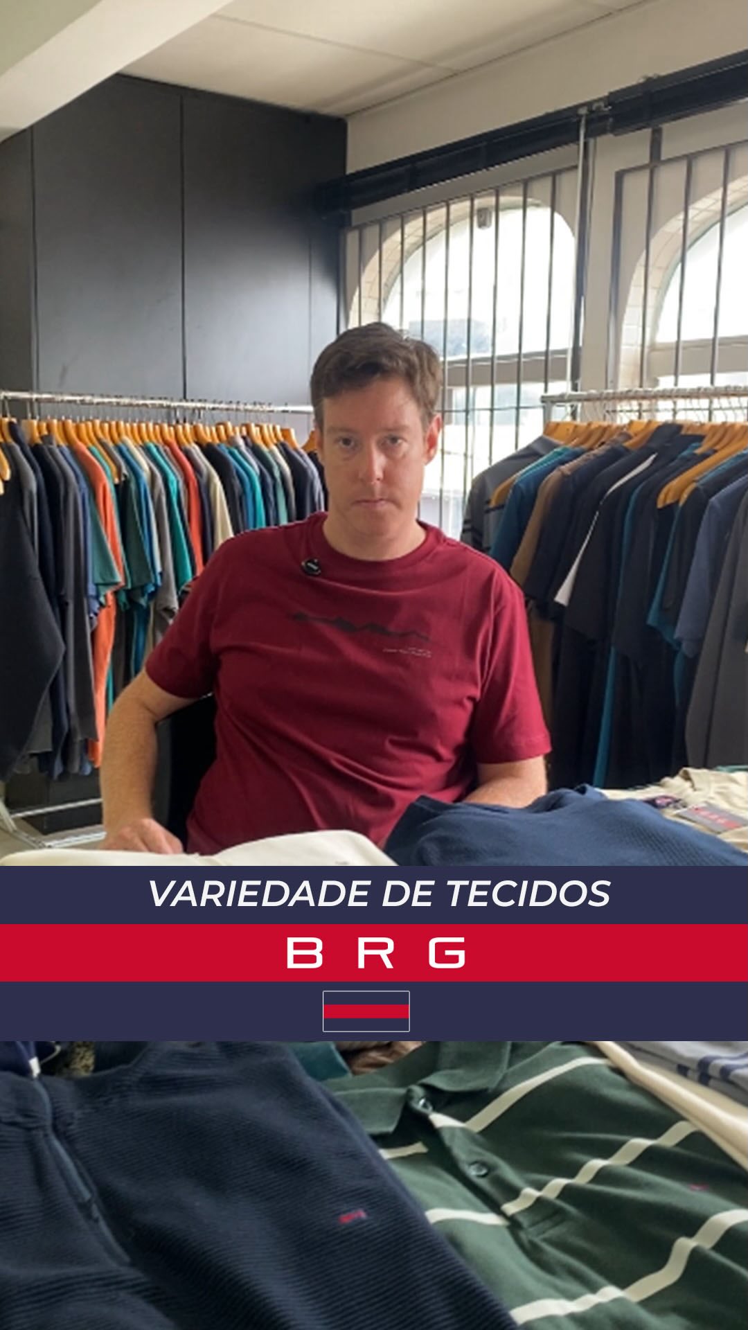 Variedade de tecidos: você não precisa ter tudo em grande volume, mas precisa ter opções estratégicas.
A nova coleção BRG chegou.
Uma variedade de estampas e cores pensadas pra todos os estilos — e pra todos os corpos.
Tamanhos do P ao G7, porque vestir bem é pra todo mundo.
Fale com a gente via whatsapp | Link na bio!
#brgcompany
#BRG
#NovaColeçãoBRG
#ModaMasculina
#plussize