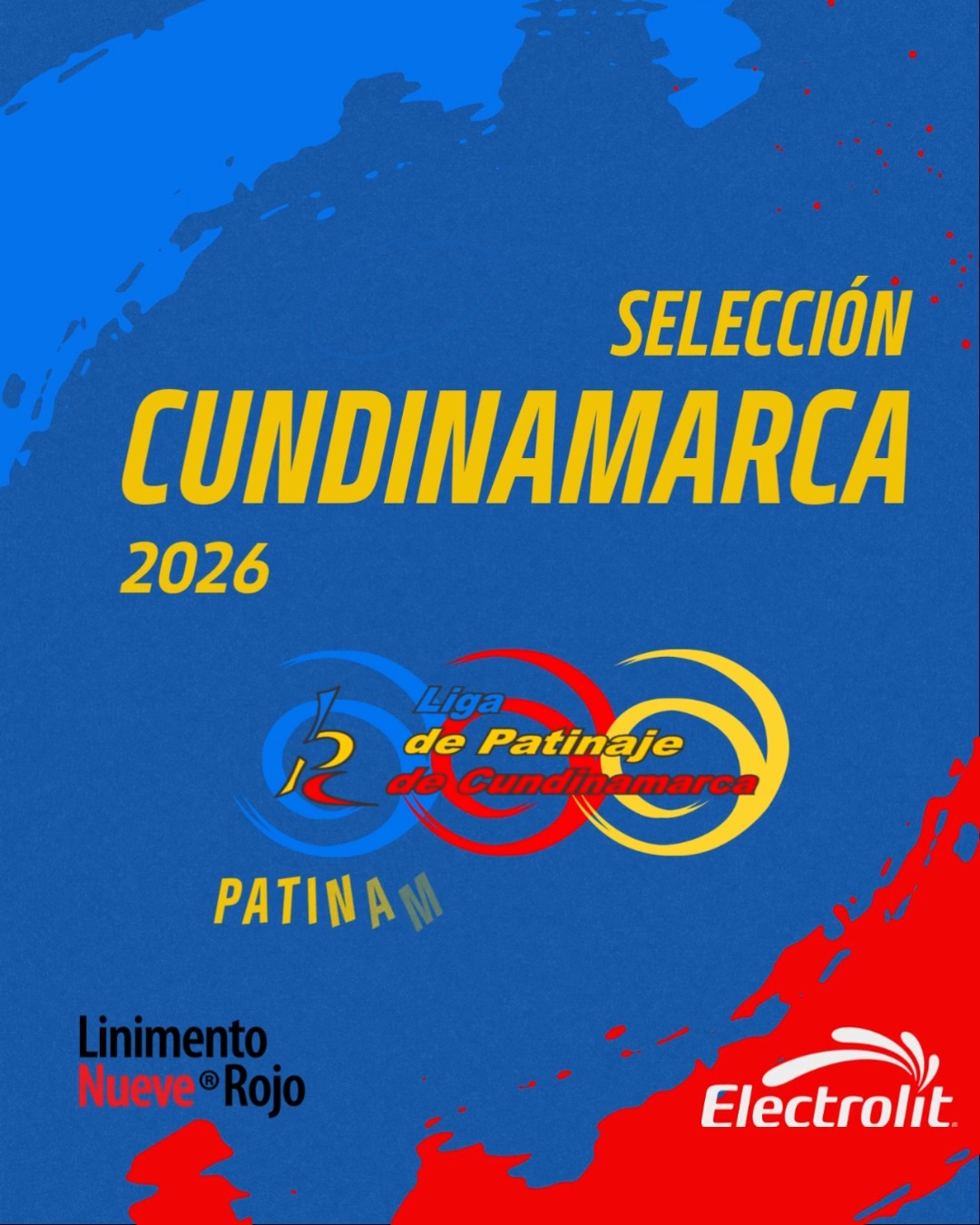 Con orgullo presentamos a la Selecci贸n Cundinamarca de cara al Nacional Interligas 2026. Todos ellos son prueba de que en Cundinamarca patinamos con el Coraz贸n!!!