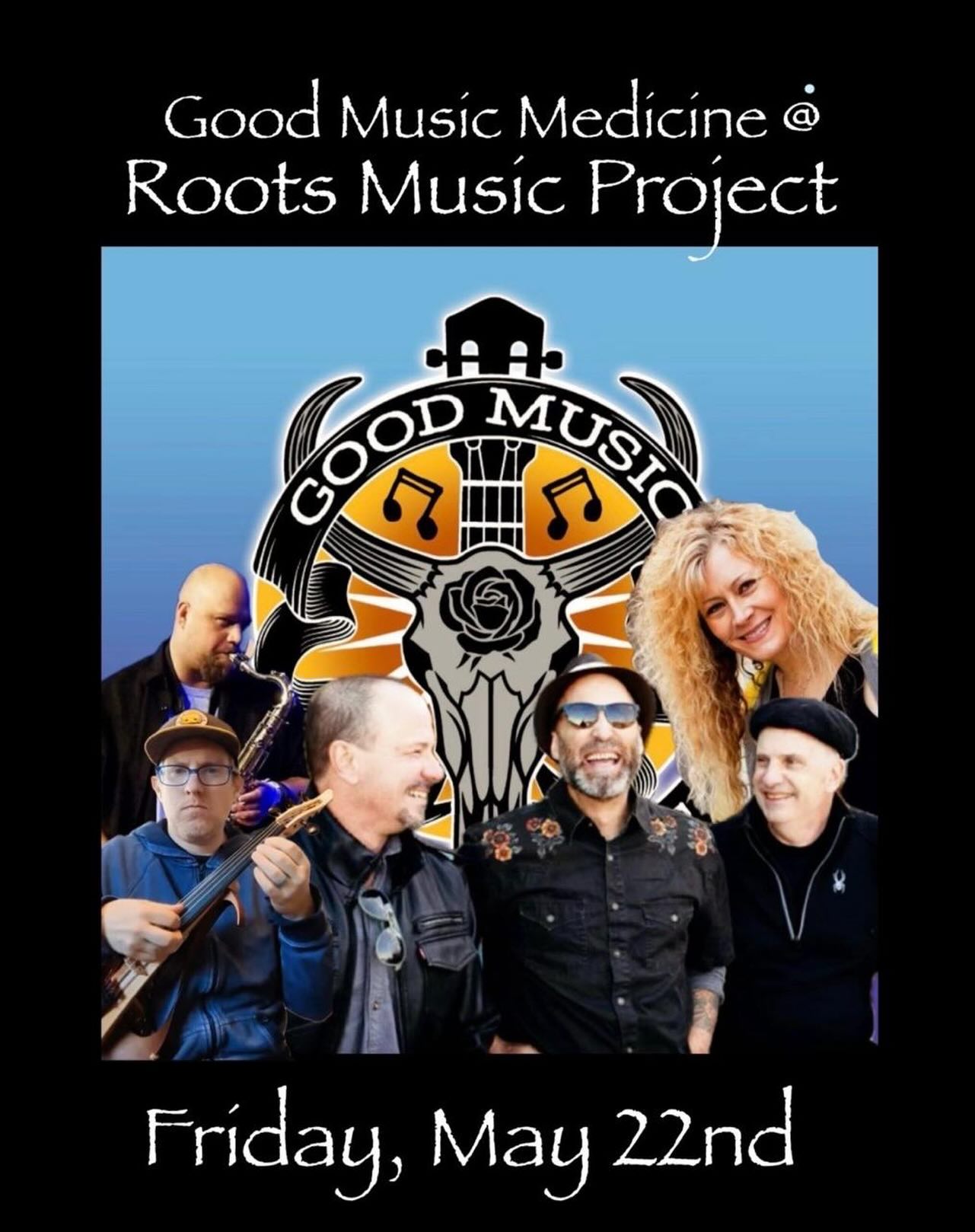 🎶 Get ready on Friday, May 22nd for a feel-good night of original music with Good Music Medicine! @goodmusicmedicine ✨
This Colorado band brings infectious energy to everything they play — weaving together folk, funk, blues, and rock into a sound that’s impossible to sit still to 🔥🎸
Don’t miss one of Colorado’s most beloved live acts!
🚪 Doors: 6:00pm
🎤 Show: 7:00pm
🎟 Get your tickets now at: RMPtix.com
.
.
.
#ColoradoMusic #LiveMusicBoulder #FolkFunkBlues #FeelGoodVibes #RootsMusicProject