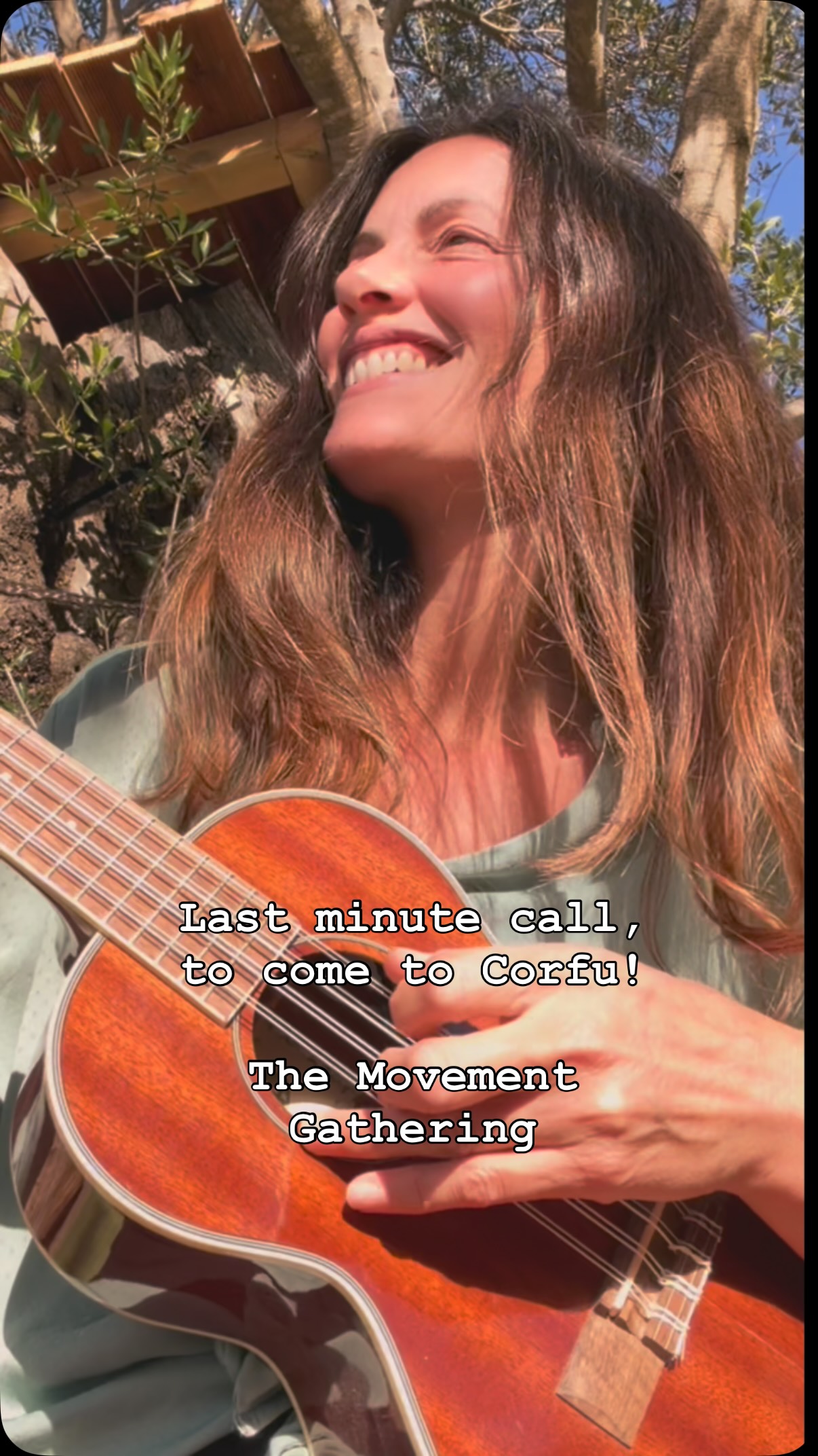 Last minute call for The Movement Gathering - Corfu, Greece! 24-30 May 🌼
I have a couple of great discount tickets (!), so message me or the @newearthodysseys , if life brought a gift of free time your way, & a possibility to join us on this journey!
I’m playing a concert with @kalyanmitto on Thursday evening, & we’re also holding sound journeys and a workshop - Brave Adventurers … ✨
@newearthodysseys
Some of the facilitators /musicians / creators ..
@kalyanmitto
@curlybard.art
@virginie.luz
@darrenaustinhall
@amalua_music
@delphine.seta
@alexandersarvaan
@newearthodysseys
Link for more info in bio