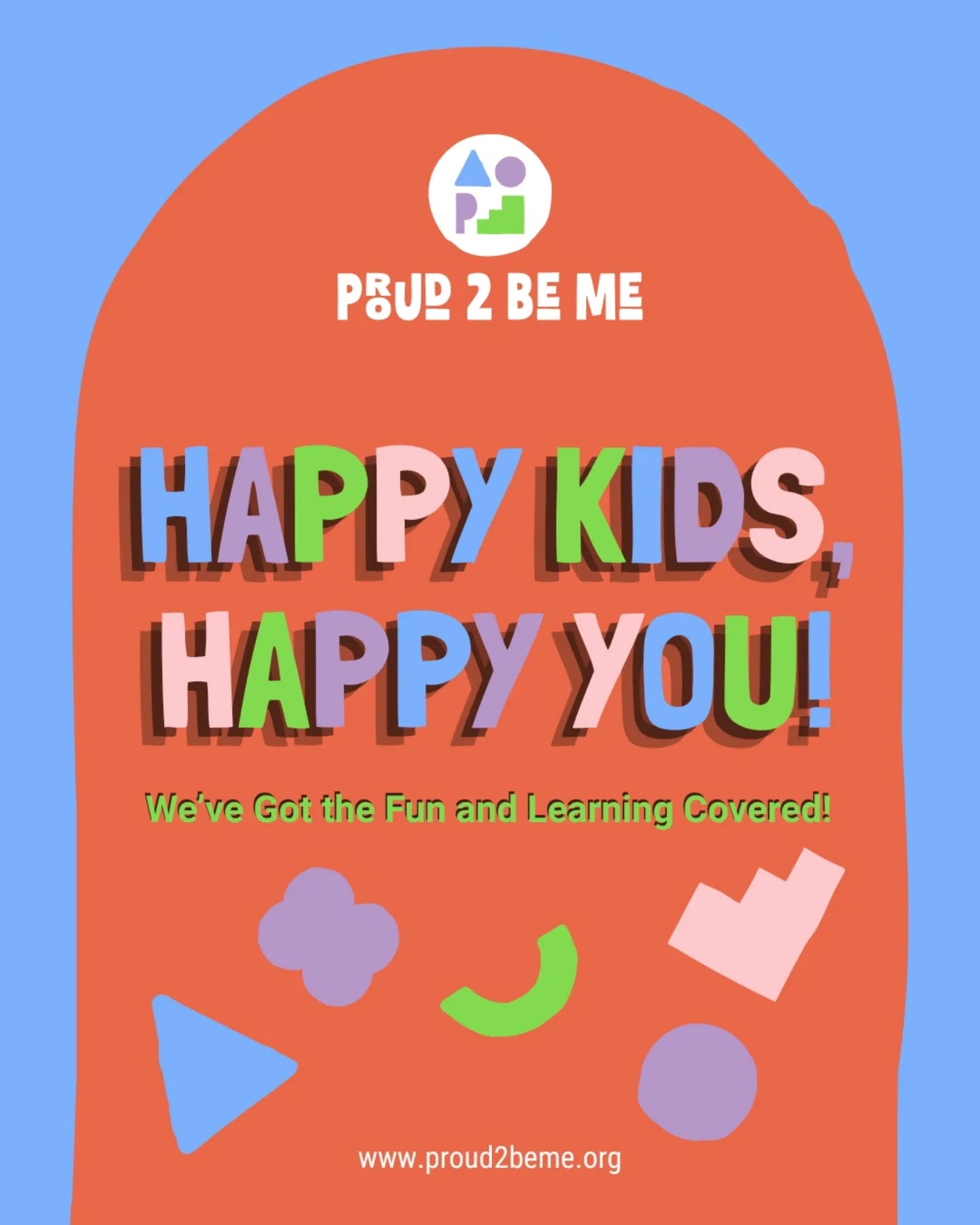 Thinking of where your child goes after school? 💭
At Proud 2 Be Me, your child stays safe, happy, and engaged with fun learning activities while you focus on your other errands💛
📩 Message us now to know more of our service or to register.
#proud #afterschool #afterschoolfun #learning #happyparents