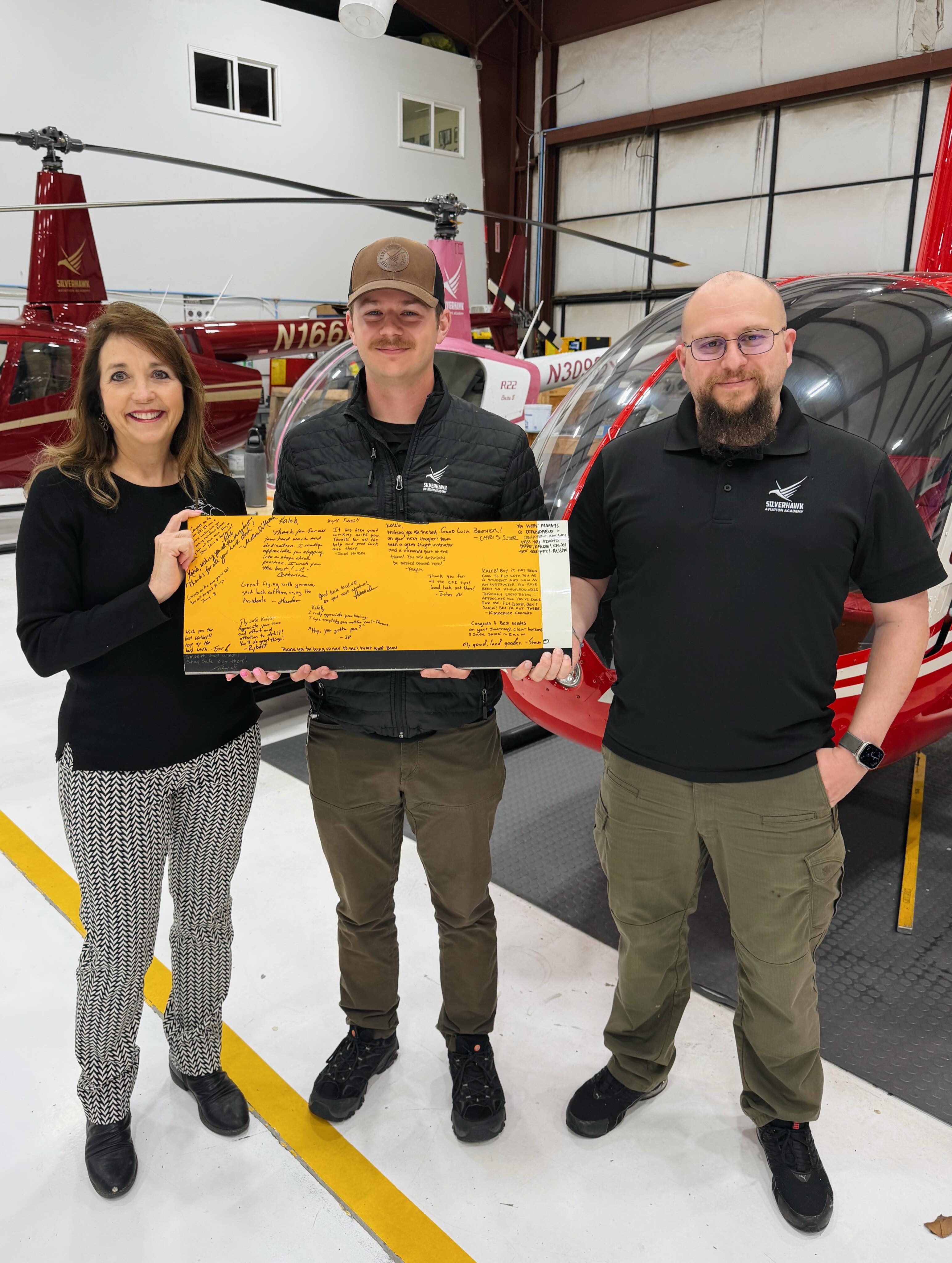 Kaleb — a diligent, focused, and highly professional helicopter instructor throughout his time with us. He showed up prepared, held a high standard, and genuinely cared about the quality of training he provided his students.
Wishing you nothing but success in this next chapter, Kaleb! Keep climbing. 🚁