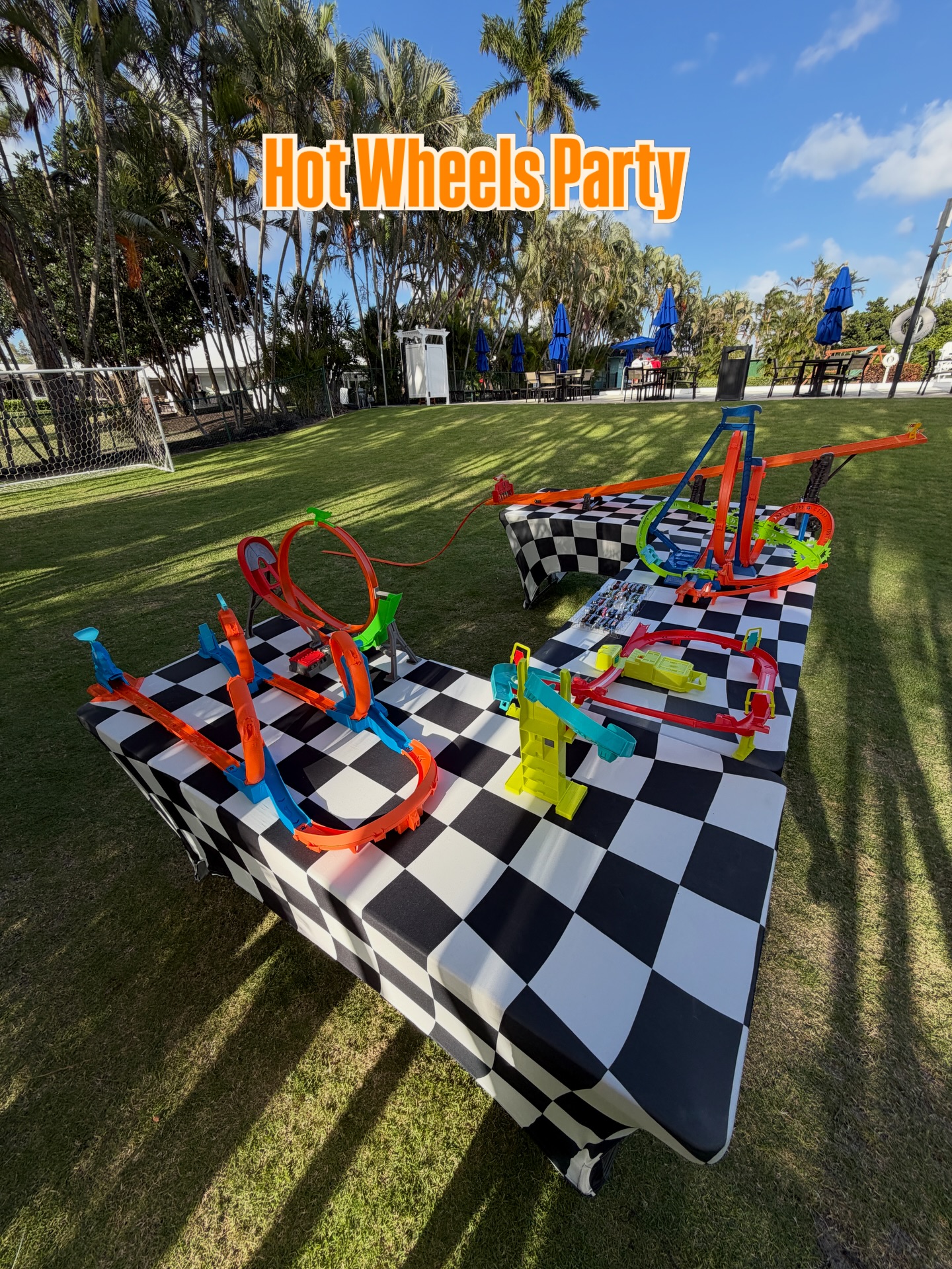 Hot wheel party! Super fun for kids and adults. Great for any kind of festivity, entertaining for birthdays. If having a theme it’s the best way to provide entertainment for your guests. Call or text 954-408-1881. We cater south florida, miami, Fort Lauderdale, Boca raton, west palm beach and surrounding cities #hotwheels #hotwheelsparty #hotwheelsideas #hotwheelsbirthday #hotwheelspics