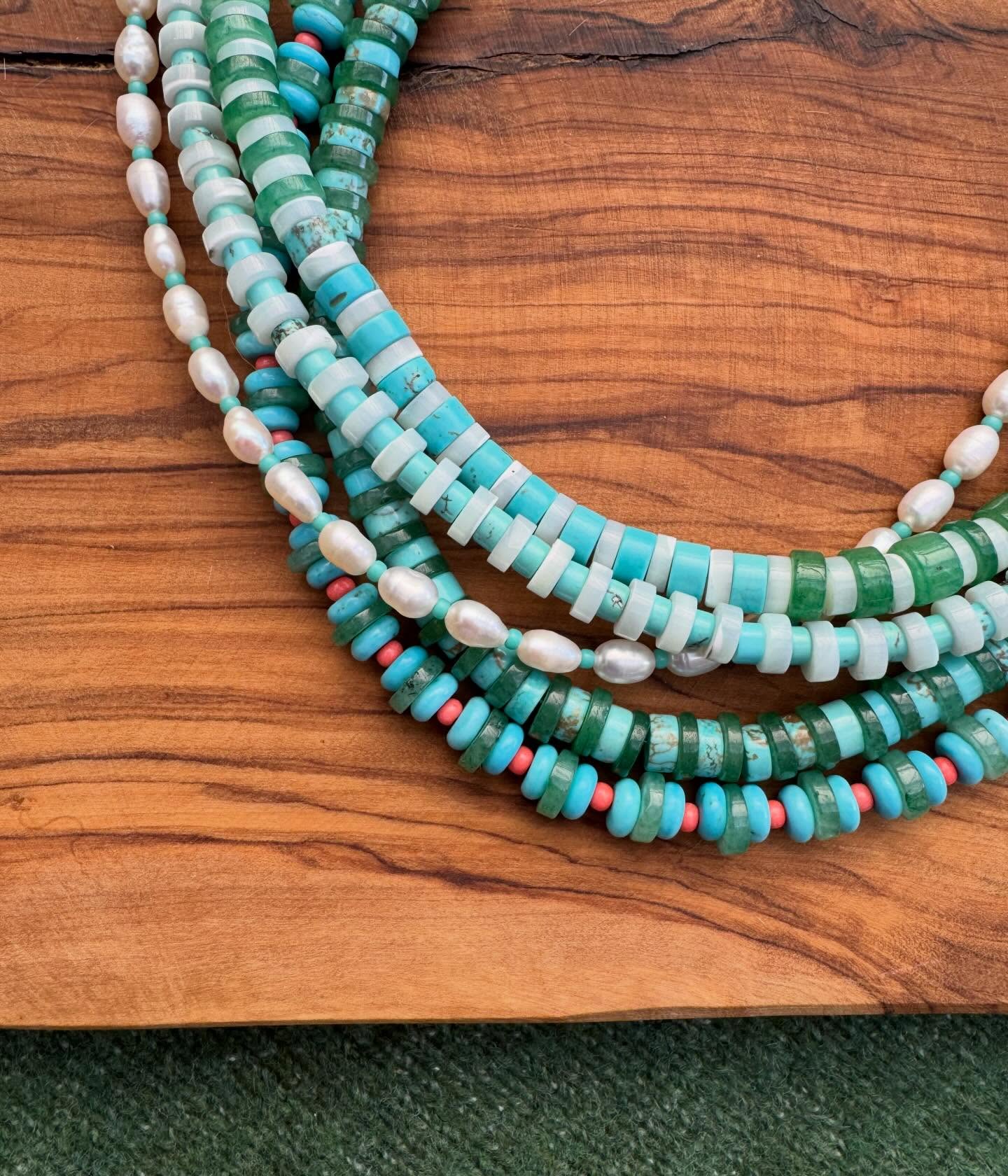 I cannot get enough of these dreamy tones and they are perfect for layering.
Mix, match, stack ‘em up, the more the better.
Give me allll the blue this season. 💙