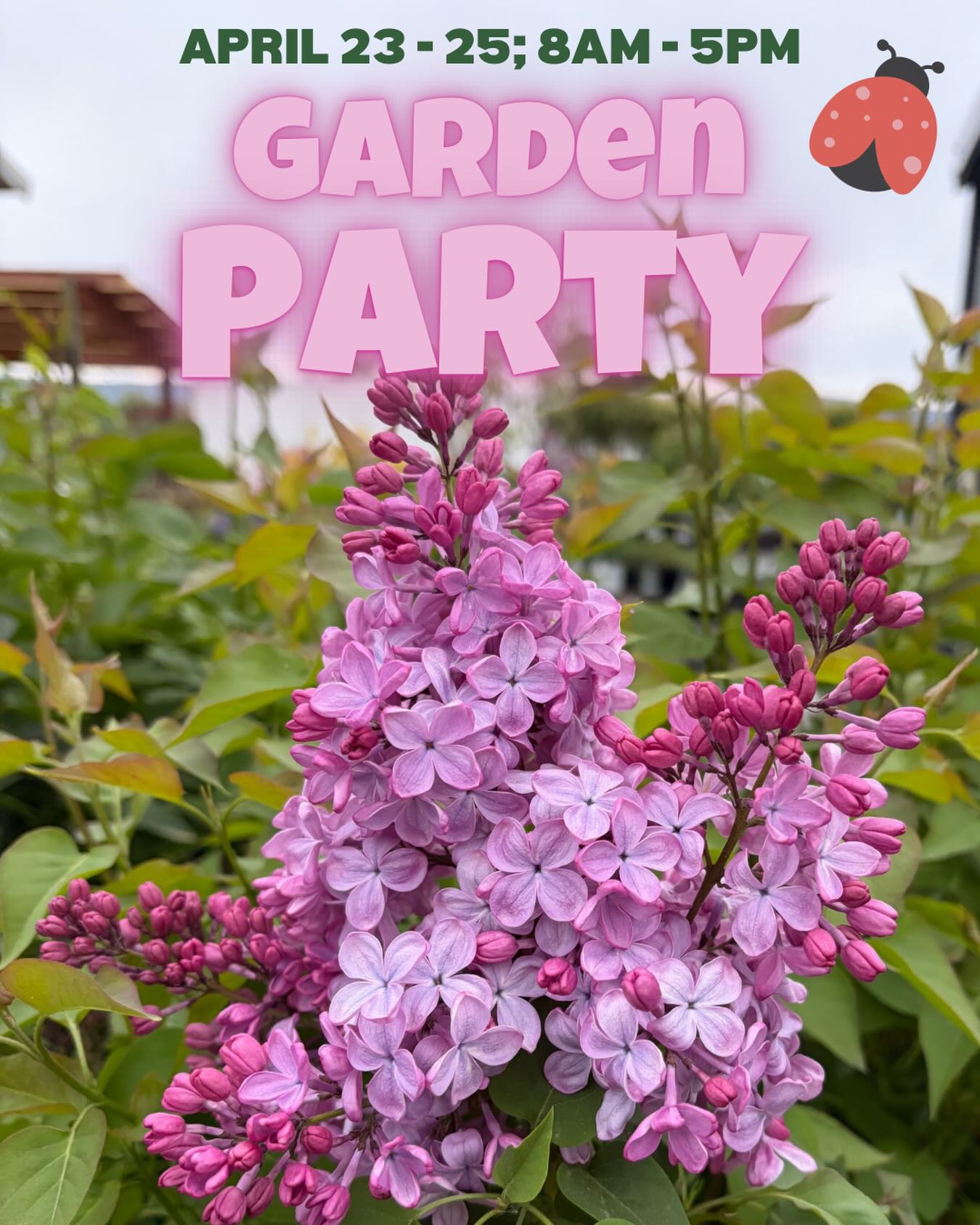 Our Garden Party kicks off Thursday - Saturday! 🌸🌱 Sales and new goodies will be announced soon… stay tuned!