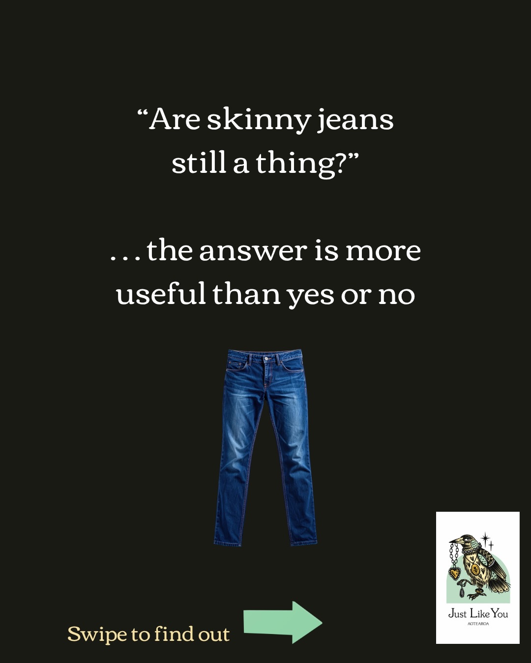 Swipe to find out why your body shape is your best trend filter 👉
Because the question was never “is this trend over?” It’s does this work for ME? 💡
Whether you’re a skinny jean loyalist or you’ve gone full wide leg, there’s no wrong answer here. The magic is knowing WHY something works for your shape and owning it. 👏
And if you’ve ever stood in a changing room staring at an oversized blazer wondering why it’s not quite right - slide 4 is for you. 🧥
Save this for your next shopping trip 🔖 and tell me below - are you Team Skinny or Team Wide Leg?
Drop SKINNY or WIDE in the comments and let’s see who comes out on top 👇🏆