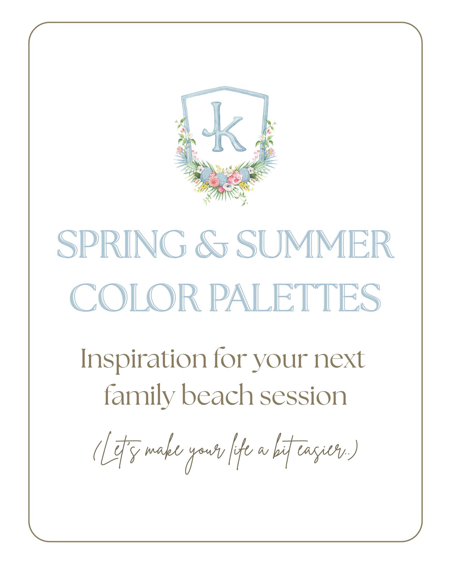 One of the biggest questions I get before a session: “What should I wear?”
Your outfit plays a HUGE role in how your photos feel. I help all my clients plan looks that are comfortable, flattering and photograph beautifully together.
If you know someone with a session coming up, feel free to share this with them 💛 I really hope this helps your family feel more relaxed and excited for your photos.
I’m curious.. what color palette is your favorite? Leave a quick comment below 💌 Sending a coffee on me to one person in the comments ☕️
Photographers - this template is also available for you to buy and fully customize in Canva for your clients. Link in bio.
#styleguide #photosession #beachfamilyphotos #familyphotographer #digitalproducts canvatemplates whattowear 30aphotographer