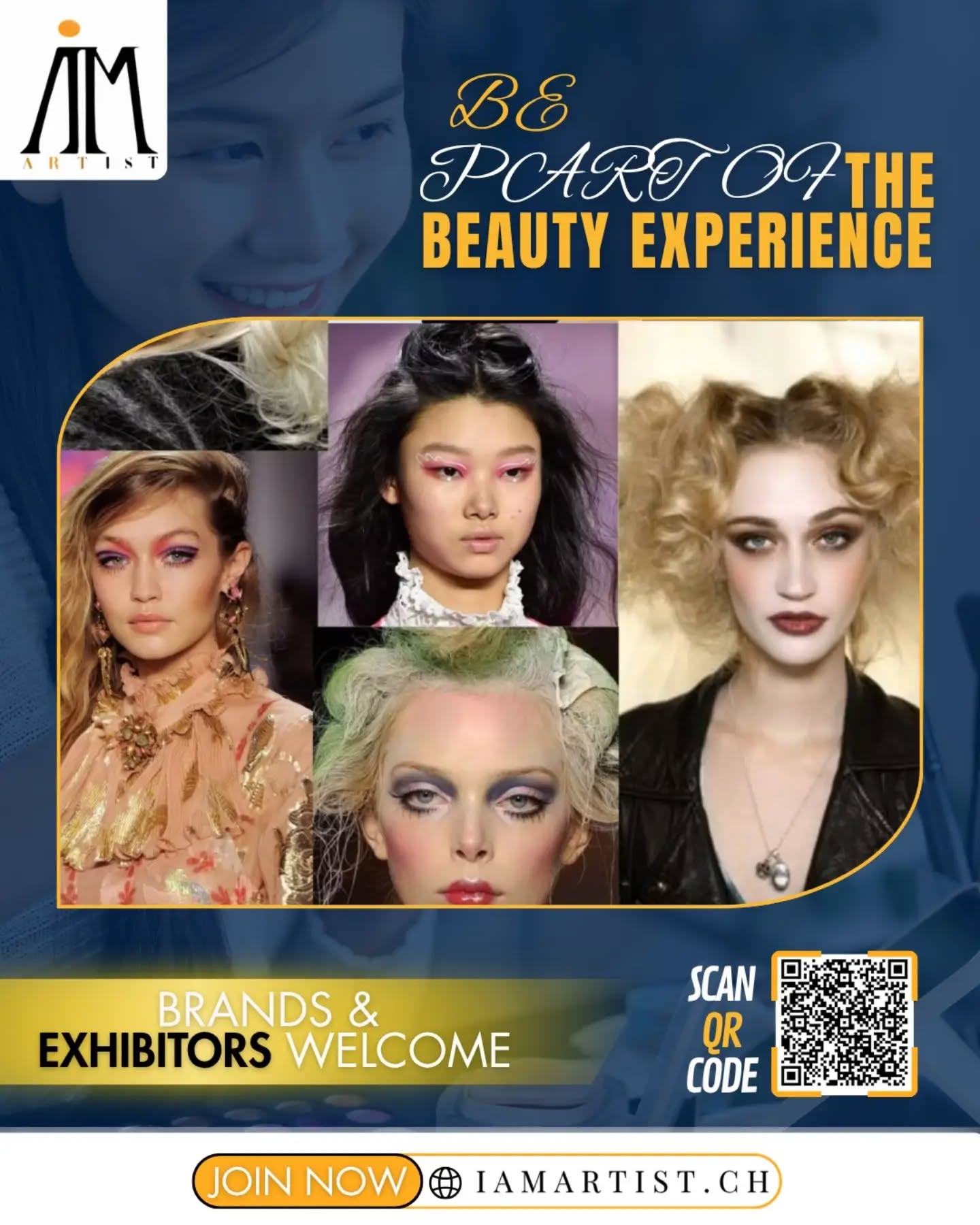 BE PART OF THE BEAUTY EXPERIENCE ✨
Join I.A.M Artist Contest 2027 as a brand or exhibitor and connect with the beauty industry on an international stage.
Apply now: iamartist.ch/for-exhibitors
#IAMArtist #IAMArtist2027 #BeautyExperience #BeautyBrands #fypシ゚シ゚