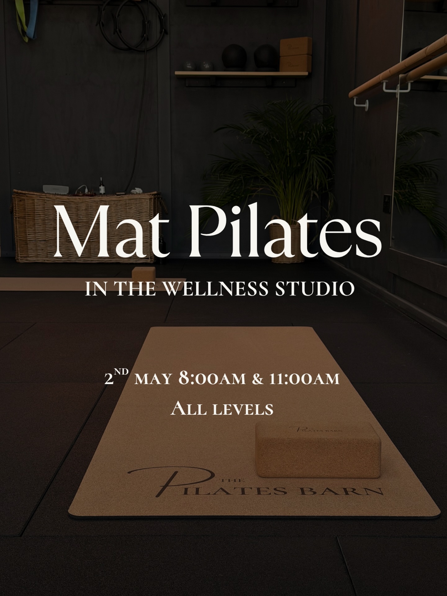 We’re a little late to the party but not too late!
To celebrate our big 1 year birthday we have added some Mat classes onto next week’s Saturday timetable ✨
Come try Mat Pilates with Heather and Darcy in our new Wellness Studio! And to celebrate, the class is only £5 and included in your unlimited membership!
T\C’s - cancellation policy still applies, 1 class booking per day ✨