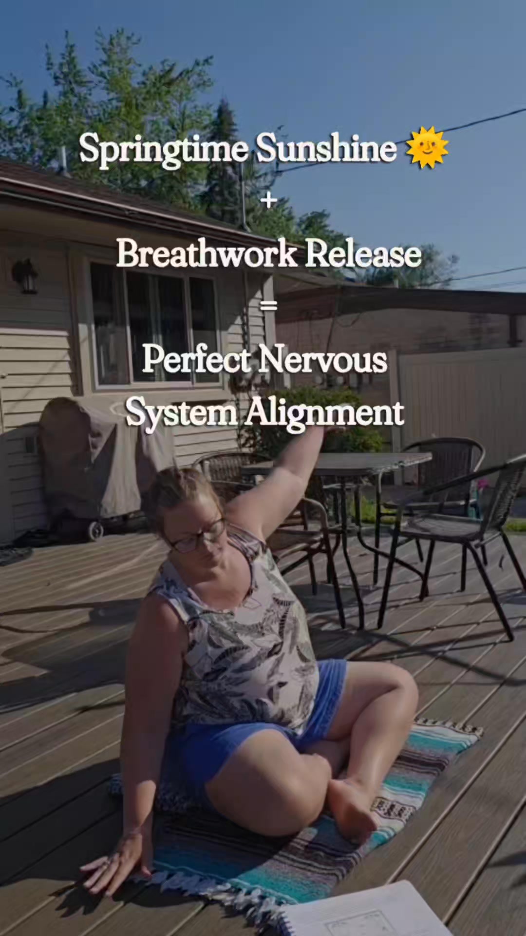 Taking ALL the moments to Soak up the Sunny Smiles 🌞 with Calm Breeze.
Stay tuned and be sure to follow for the upcoming summer schedule (currently in progress)!
Ready to release and align before then? Grab your spot for Breathwork+ Sound on May 15th, it's a Friday from 7pm - 9pm at GVST Wellness
Visit -> www.gvstwellness.com/classes and navigate to May 15th in the calendar!
