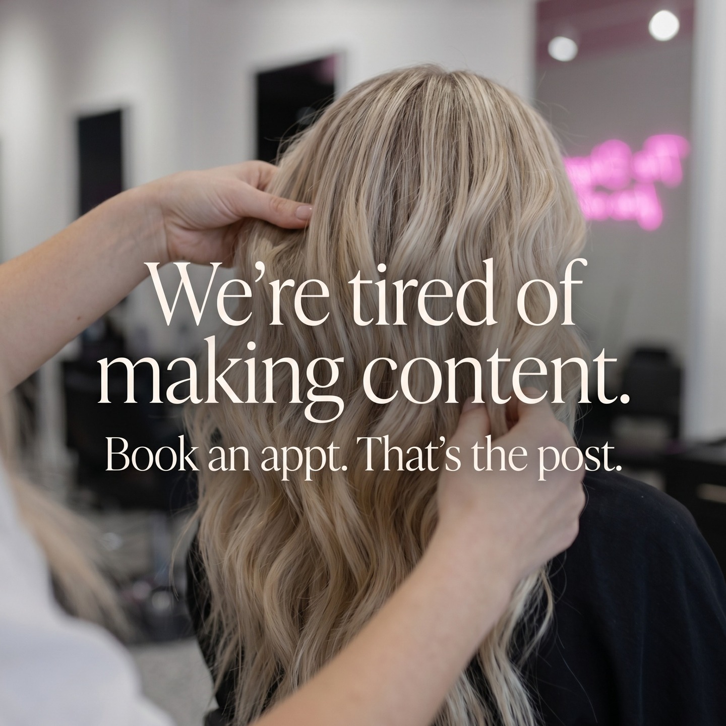 This is the post, book the appt :)
#yyc #yycblonde #yychair #calgaryhair