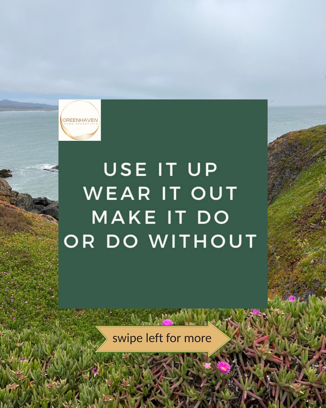Use It Up Wear It Out Make It Do Or Do Without
Same jacket from 2015, even with all of life’s changes, is still going strong! I plan to WEAR IT OUT and hope to make it at least 10 more years. This may seem like a long time but FOREVER is longer.
Most items we purchase will live on forever, even after we discard them. Being intentional about your purchases is an easy way to do your part for the planet. Do you have an item that has lasted 10+ years, tell us about it in the comments. Or add a picture in our stories.
Tune in later this week to see how we MAKE IT DO. Happy Earth Month! #shopgreenhaven #ecofriendly #ourpowerourplanet #earthmonth
