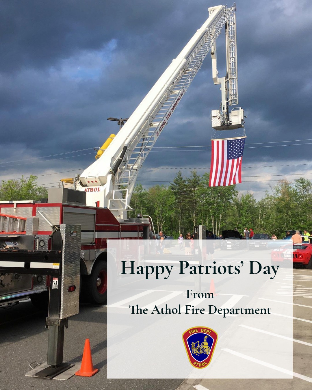 Happy Patriots' Day! Good luck to everyone running the Boston Marathon!
#Atholfire #PatriotsDay #BostonMarathon
