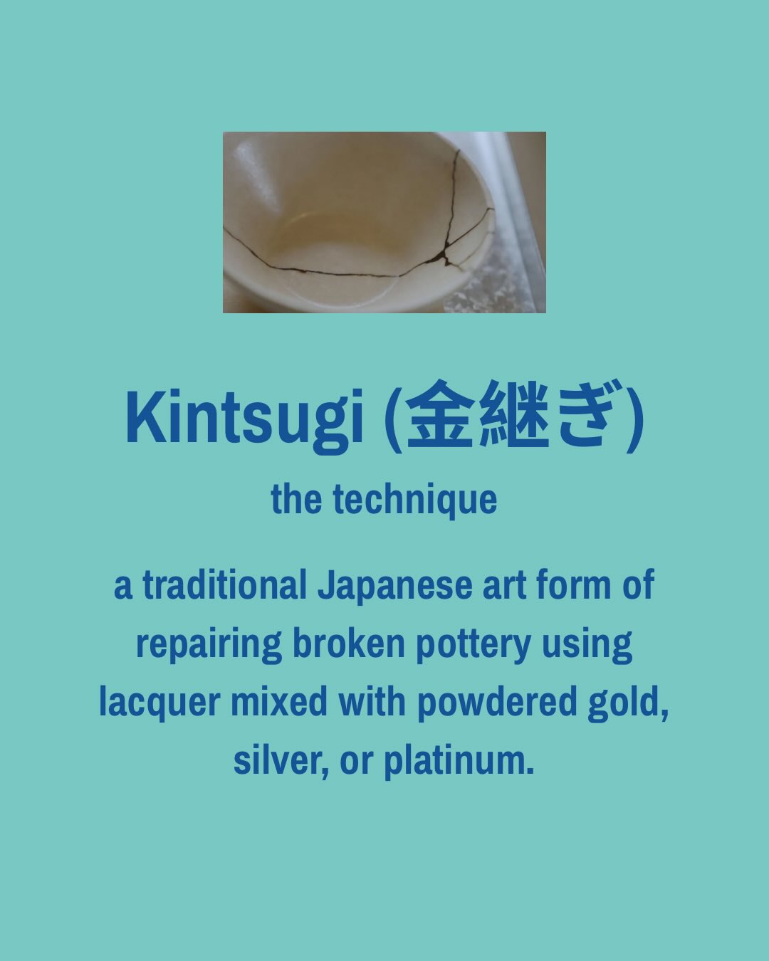 KINTSUGI is at the heart of DRAW NEAR TO ME 💙
Preorder now at the link in my bio!