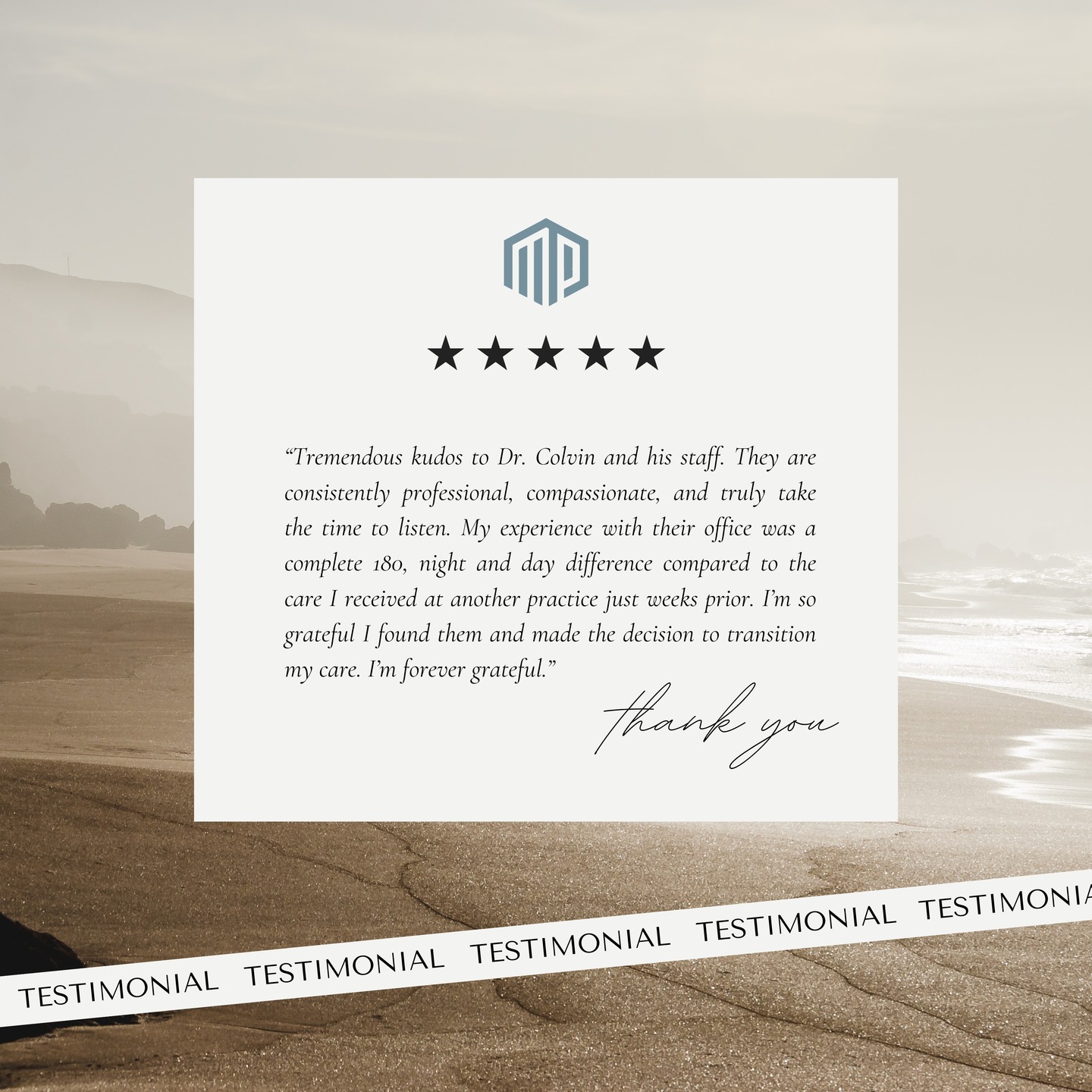 From feeling unheard to truly supported. This is the kind of transformation we strive for every day. Our patients deserve compassionate, attentive, and professional care, and we’re honored to be a place where they feel seen and valued. Thank you to all our patients for trusting us with your journey.
