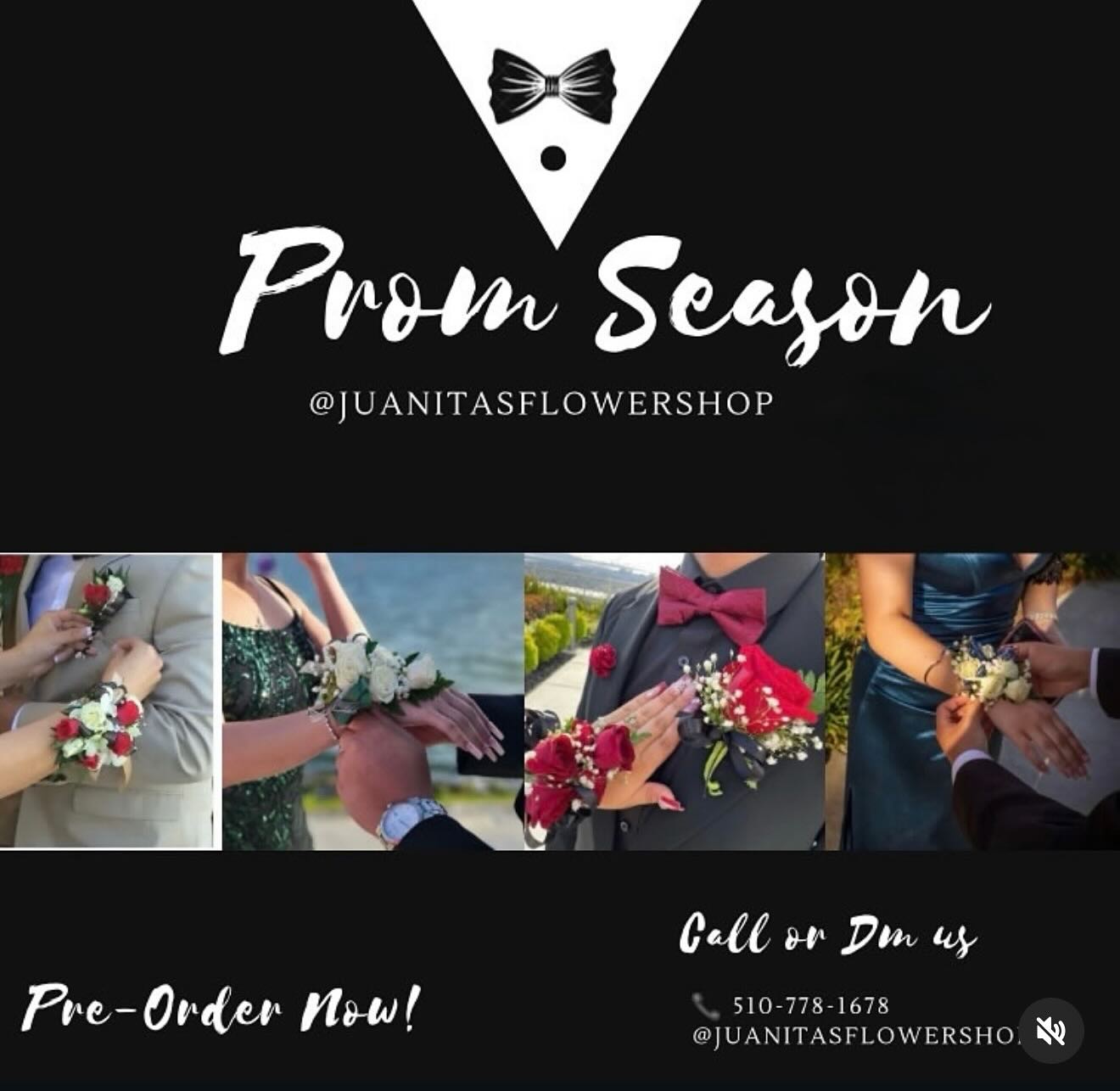 PROM SEASON IS HERE 🤵♂️💃🪩‼️
Now accepting orders for corsage, boutonnière or as a bundle!
