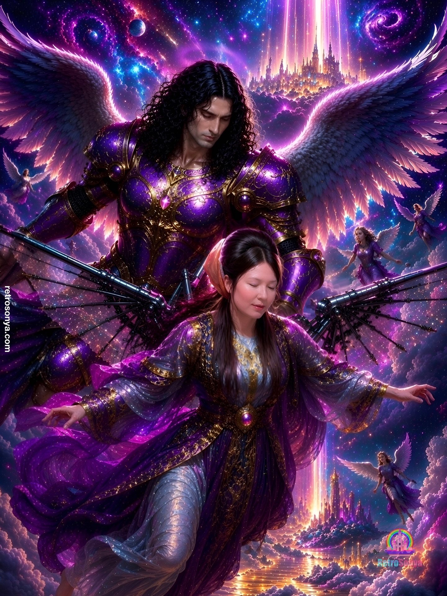 🌌✨ Picture this: My first flight in Heaven… with wings Jesus made just for me.
They’re not “real” like the angels’ wings.
They’re mechanical.
They’re strapped on.
They don’t grow out of my back.
But they work because the King who made them for me said they would.
Michael’s hand is steady on the harness, keeping me from blowing away in the storm.
My robe is flowing, my arms are free, and I’m gliding… not perfectly, but with faith.
I don’t have to have angel wings to soar.
I just have to trust the One who gave me mine.
Even if they look different.
Even if I needed help to get started.
Even if I’m a grown woman still learning how to fly.
Jesus is the Winner… and He made a way for me to fly with Him.
Who else is learning to soar with the wings they were given, even if they don’t look like everyone else’s?
Drop a 🌌 if this speaks to your heart.
#HomesickForHeaven #MechanicalWings #JesusMadeThemForMe #FaithOverFear