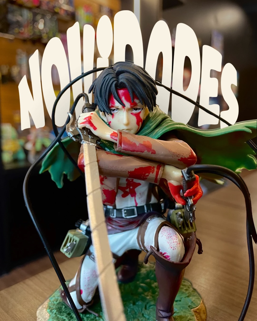 ✨🛍️ NOVIDADES chegantes
Ótima notícia! Chegaram novidades por aqui 👀
O Levi (lindo maravilhoso), várias pelúcias fofuchas, até suporte pra controle e também miniaturas de Pokémon e Digimon vieram fazer parte da Orc’s agora💚
E claro… tem MUITO mais aqui na loja 😏 só vir nos visitar pra descobrir #figure #pelucia #geek #feiradesantanaba