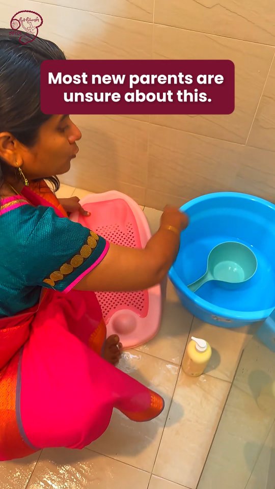 Using the right amount of water can make baby bath easier and more manageable.
Keep it simple, accessible, and comfortable for both you and the baby.
Save this for later.
#babybath #newborncare #babycaretips #parentingtips #infantcare SEYOL