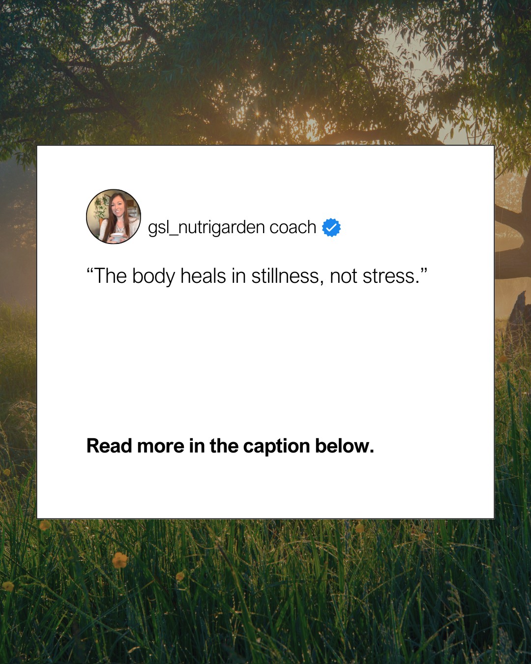 Constant stimulation blocks the body’s ability to repair 🧠🌙 Creating quiet moments allows the nervous system to downshift. Healing requires space 🌿 Join the Green Sprout Living community to learn how to create restorative stillness.