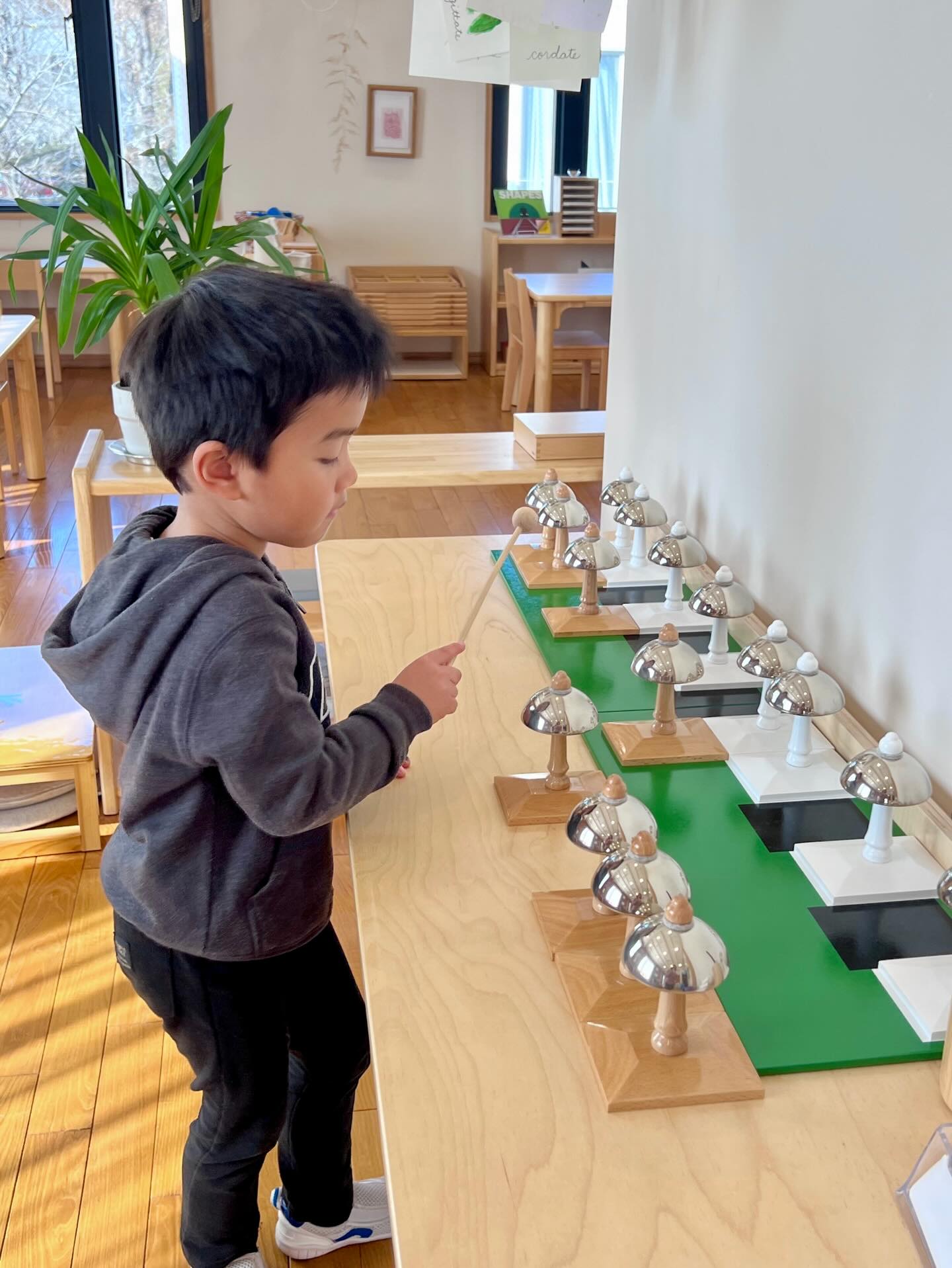 Through listening activities, children refine their ability to notice subtle differences in sound. These experiences support concentration, awareness, and early language development.
Double tap if you love sensorial work.