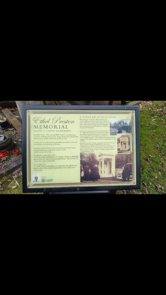 The grade 2 listed Ethel Preston memorial at Lawnswood Cemetery in Leeds. What a stunning piece of art with a fascinating story behind it 🖤 (see the last photo for the full story)
Netti x
#project_necropolis #gravestones #igw_gothika #lawnswoodcemetery #grave_gallery