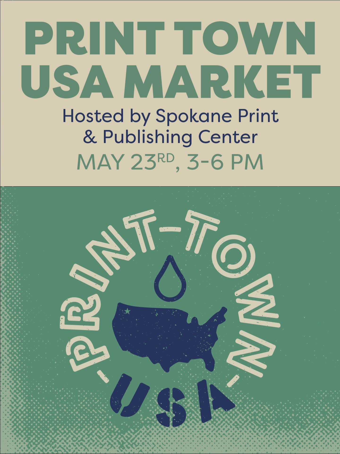 Print Town Market at @spokane_print 3-6pm Saturday May 23rd!
Local print artists from Spokane and the surrounding area will be on site for an amazing art market. Buy goods and support your local small artists!
This event is free and open to the public!
#print #market #sppc