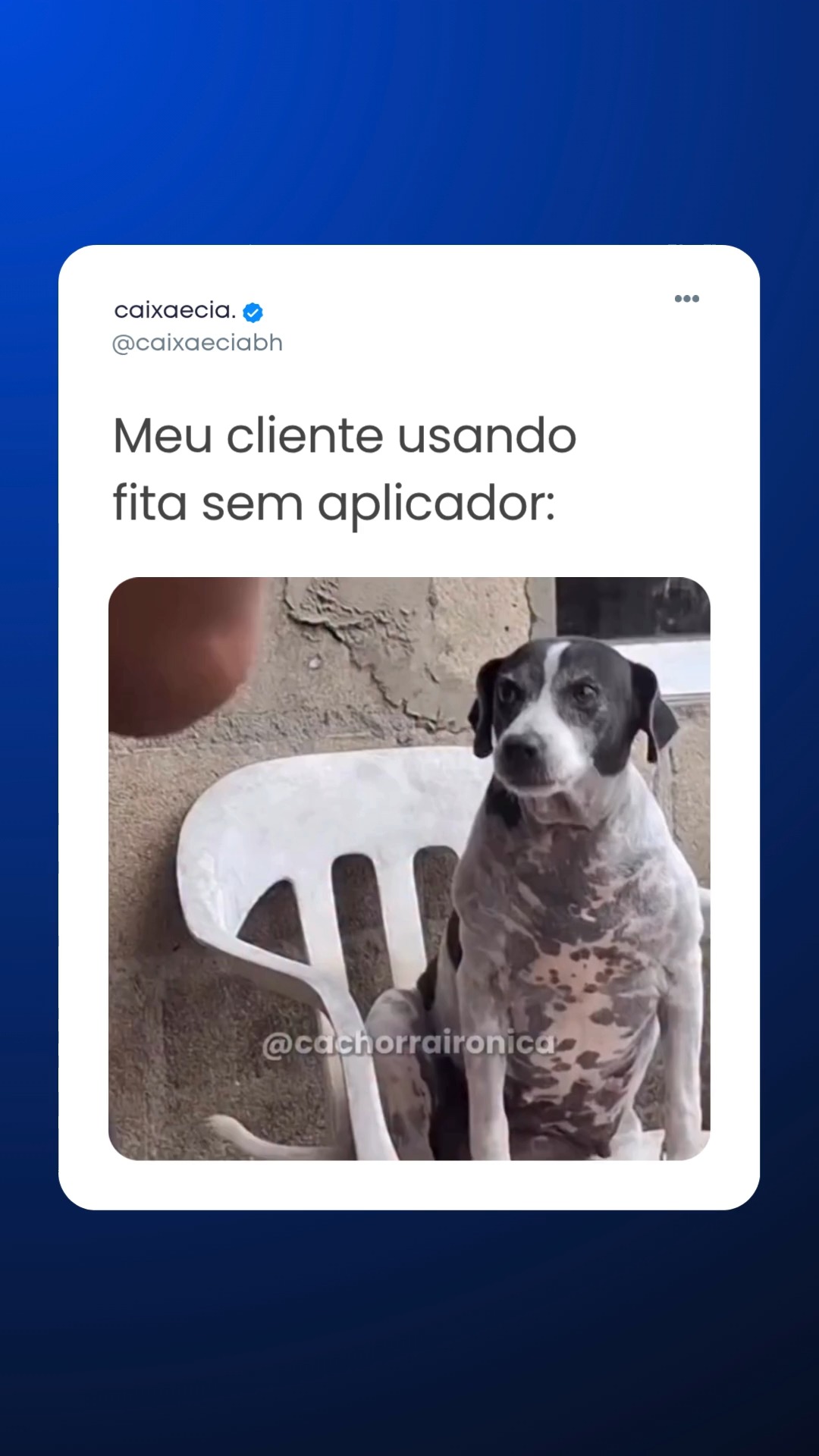 Sabe aquele momento de raiva tentando usar fita sem aplicador? Chega disso! 🚫📦
Com o aplicador de fita da Caixa & Cia, você embala de forma rápida, eficiente e sem estresse! Porque embalagem boa é embalagem sem complicação. 💪"