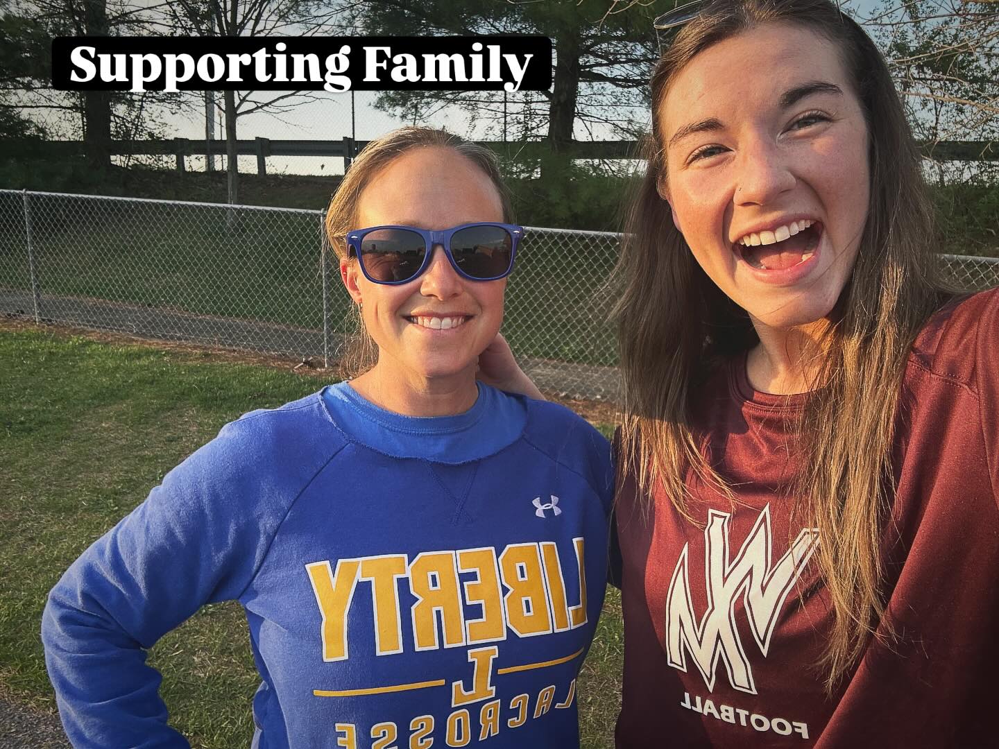 Kam & Dr. B out supporting family! #freedomdentalfamily #freedomdentalteam #lacrosse