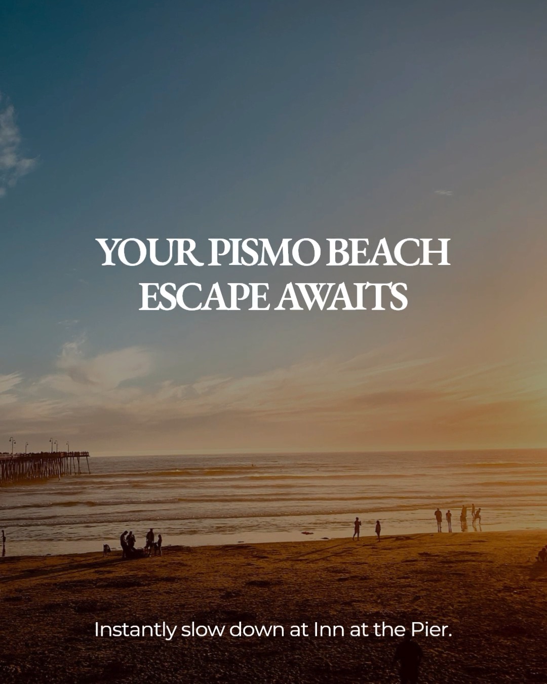 POV: You booked your spring (or summer) getaway at Inn at the Pier… and instantly slowed down. ☀️🌊
.
You wake up to coastal sunshine, grab your morning coffee, and step outside to that fresh ocean air. No rush — just a beach walk along the pier, a little shopping downtown, and soaking in the laid-back Pismo Beach vibes.
.
Afternoons turn into rooftop drinks, poolside lounging, and deciding whether to head back to the beach… or stay right where you are. ✨
.
As the sun starts to set, you wander back out, watching the sky light up over the coast — already wishing you planned one more night.
.
Slow mornings, sunny afternoons, and sunset evenings… this is your spring and summer escape at Inn at the Pier.