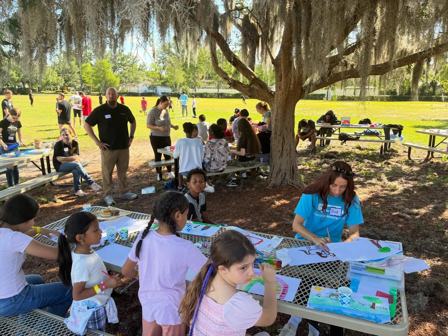 What a great Saturday we had last week! @wildfireapopka helped us lead and provided hot meals for the kids, and American Heritage Girls got the kids excited about reading and gave out free books! We’re so blessed by everyone who brings their particular gifts to share at OCC. Join us this Saturday for another beautiful morning!