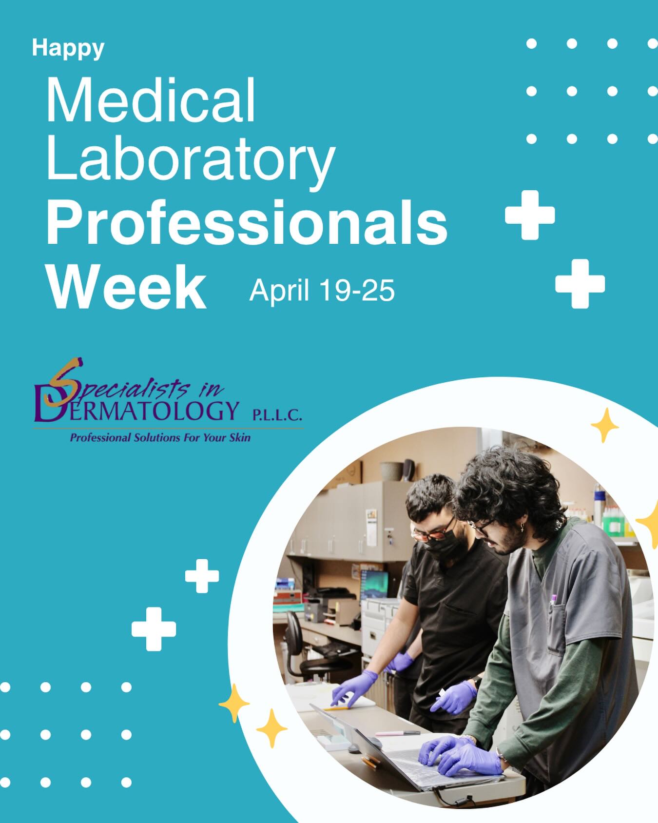 Celebrating the incredible team behind the scenes who make accurate diagnoses and better care possible every single day 🧪💙
Happy Medical Laboratory Professionals Week (April 19–25)! Thank you for all that you do!
#MedicalLabProfessionals