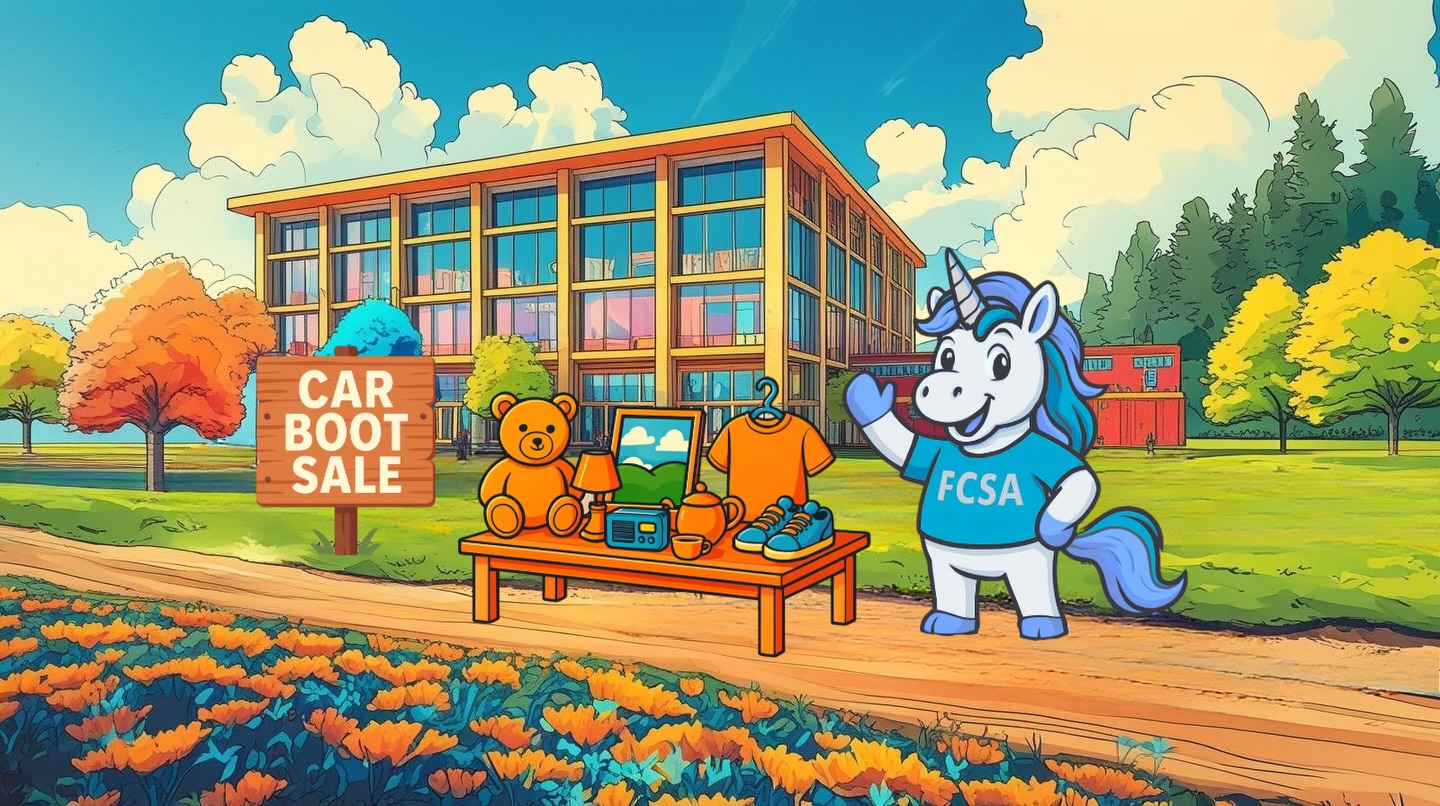 We’re excited for our Car Boot Sale tomorrow morning (Saturday 25th) at the Dunfermline City Campus.
If you’re heading along bargain hunting, there’s no entry fee for visitors and the sale opens at 10am.
Cafe 1899 will also be open from then until 2pm to serving refreshments to fuel your shopping.
We’ve got loads of eager sellers lined up, so there’s a great chance you find whatever you’re looking for, and even some things you didn’t know you needed!