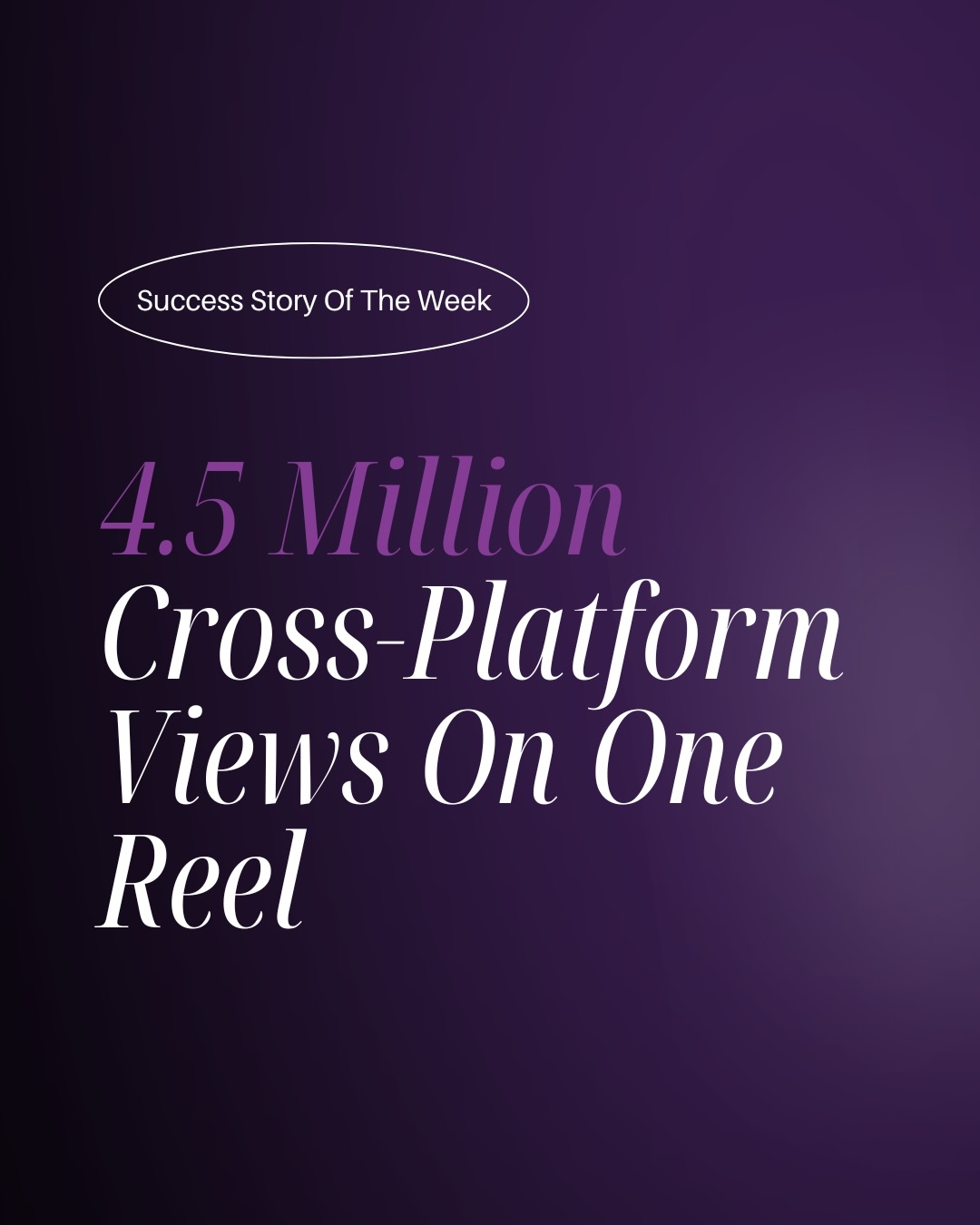 One reel. 4.5M+ views across Instagram, Facebook & TikTok. 👀
That’s the power of storytelling done right.
sabamarketing.co.uk