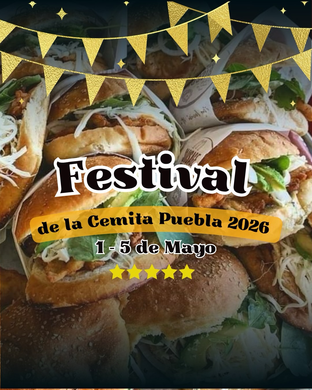 Festival de la Cemita Puebla 2026
Del 1 al 5 de Mayo podrás disfrutar de este festival con 65 variedades de cemitas, unos de los antojitos más representativos de Puebla
¿Con quién irá? Etiquétalo en los comentarios
#pueblamexico #antojitos