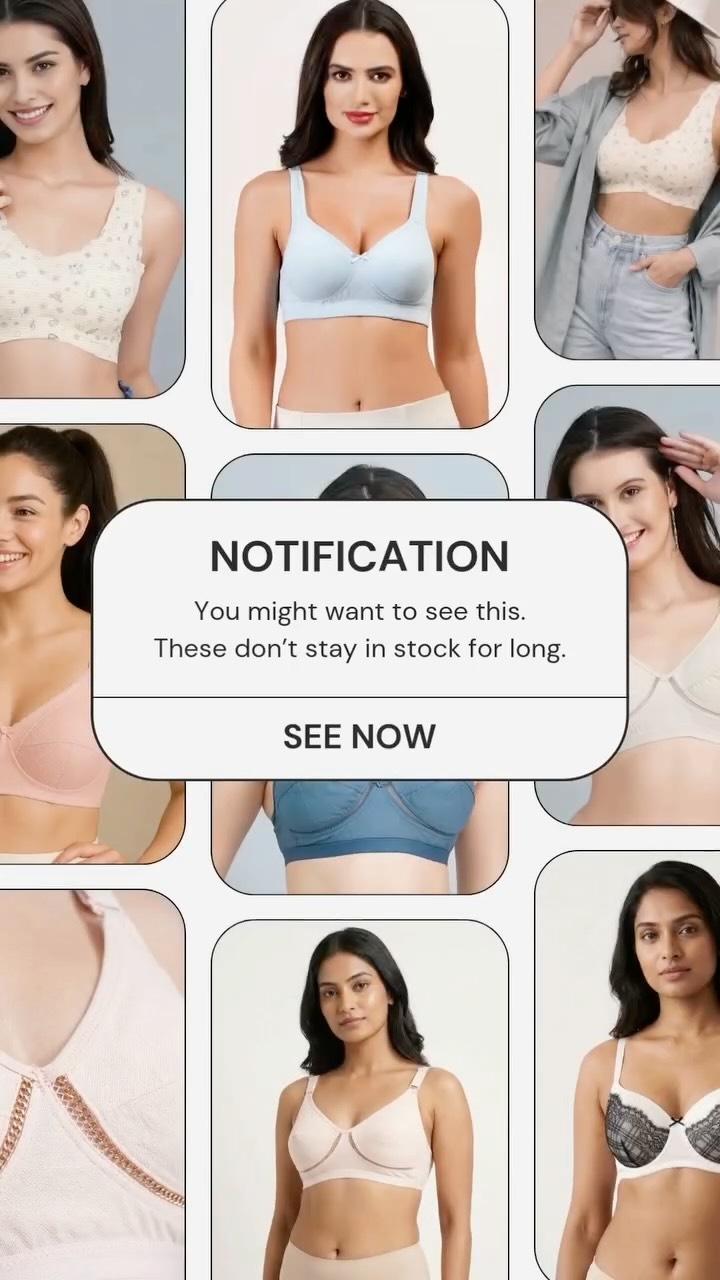You’ve seen the options 👀
Some you’ll like, some you’ll keep coming back to 🔁
Check them out only on www.unhookedindia.com
#unhookedindia #cottonbra #nonwiredbra #lingerieindia #comfortwear
(cotton bra, full coverage bra, non wired bra, everyday bra, comfortable bra, unhooked india)
