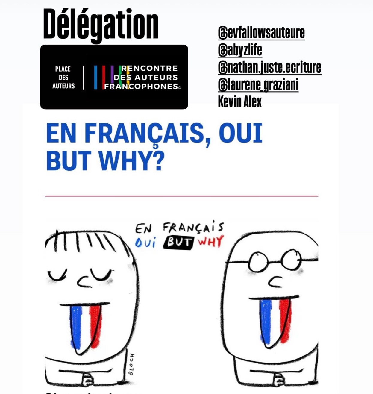Rencontre des Auteurs Francophones, c’est aussi cela : offrir à ses auteurs membres des opportunités tout au long de l’année.
Nous sommes heureux qu’une délégation de nos auteurs soit invitée par le Lycée Français de New York à participer à sa foire culturelle francophone annuelle.
Si vous êtes à New York, allez découvrir ce rendez-vous chaleureux et convivial. Vous pourrez y rencontrer nos auteurs, assister à une pièce de théâtre, écouter Olivier Guez, parrain de cette édition, et retrouver de nombreux acteurs culturels locaux.
Un beau moment de culture francophone, de rencontres et de partage.