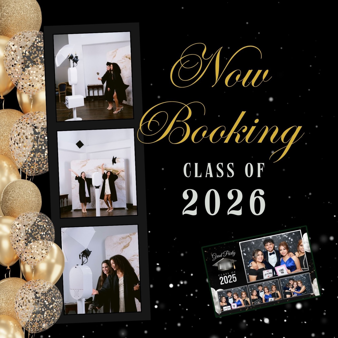 Now booking Class of 2026 🎓✨
Graduation season will be here before you know it, and the best celebrations start with memories your guests can take home.
Our Photo Booth adds fun, excitement, and keepsake photos that make your grad party one to remember. Perfect for open houses, family celebrations, and graduation events across Houston.
Let’s celebrate the Class of 2026 the right way 📸🎉
Visit us online at photoboothhouston.com
#PhotoBoothHouston #ClassOf2026 #GradPartyHouston #HoustonGraduation #GraduationPartyIdeas HoustonEvents PasadenaTX PearlandTX BaytownTX SugarLandTX KatyTX CypressTX SpringTX HumbleTX