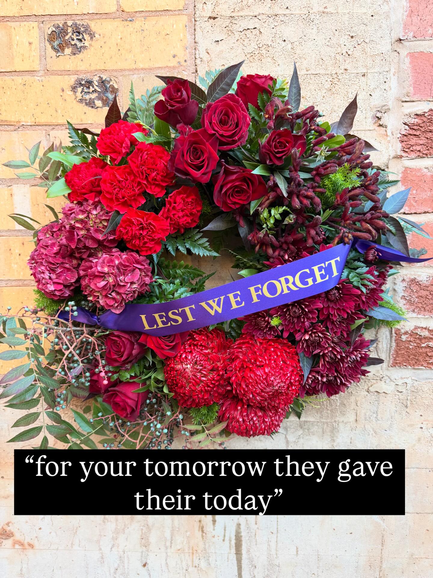 lest we forget