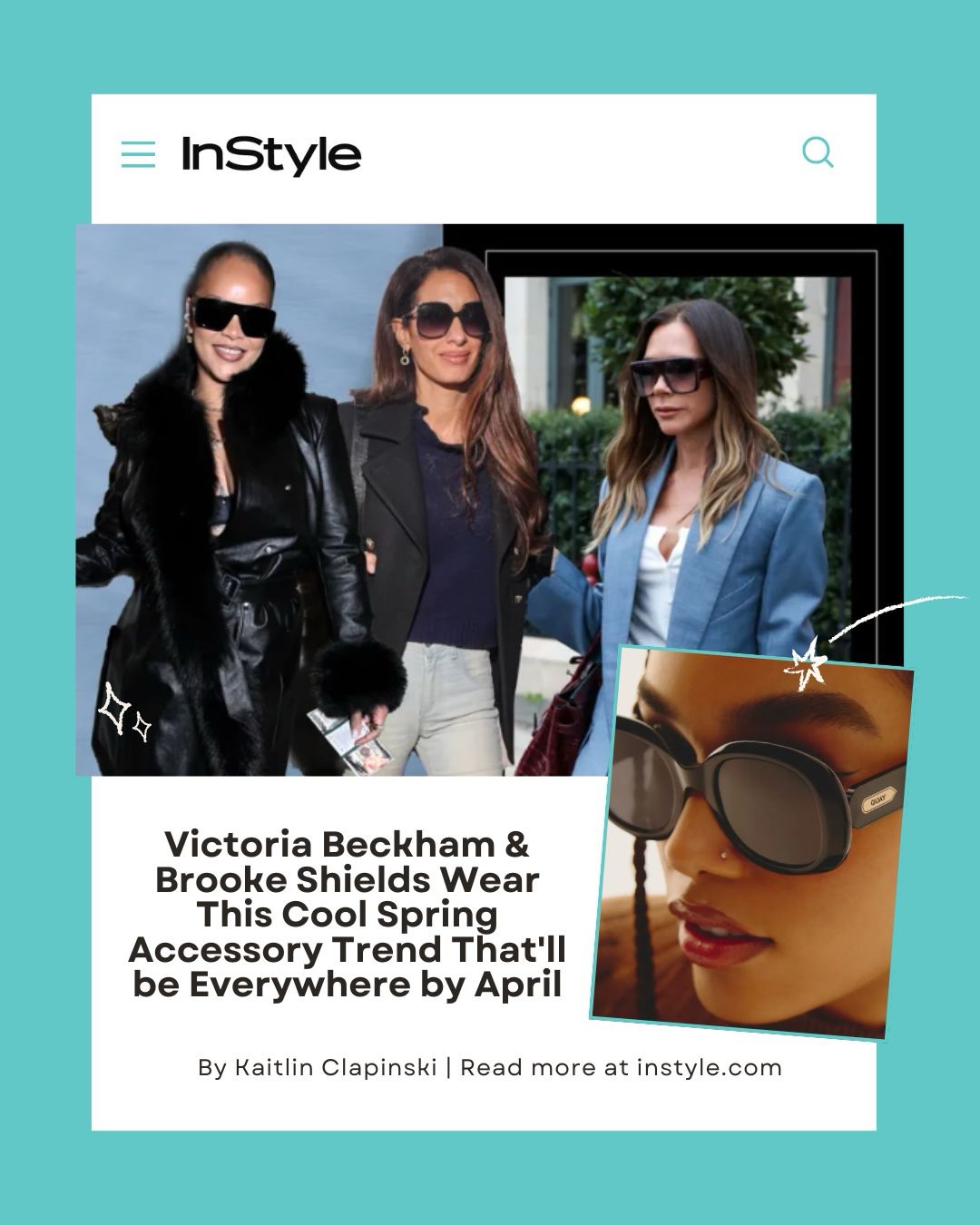 We can’t believe Q1 has come and gone! Here’s what we’ve been up to these last few weeks:
📆 Our friends at The Strategist think Skylight’s Calendar 2 is definitely worth it, we agree!
⛳️ Any round-up of “”What to wear at the Master”” has to include Alex Mill
☀️ InStyle highlights Quay has some of the best shades for April