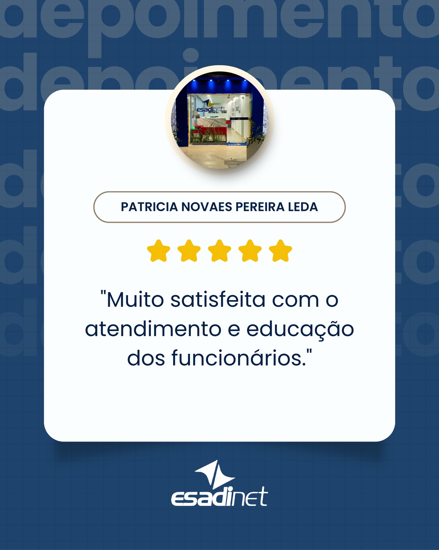 💬 Ajude-nos a melhor servi-lo(a), deixe seu elogio ou reclamação em nossos canais de comunicação.
🤩 A sua satisfação é nossa razão de ser.
🌐 É bom ter ESADINET.
.
.
.