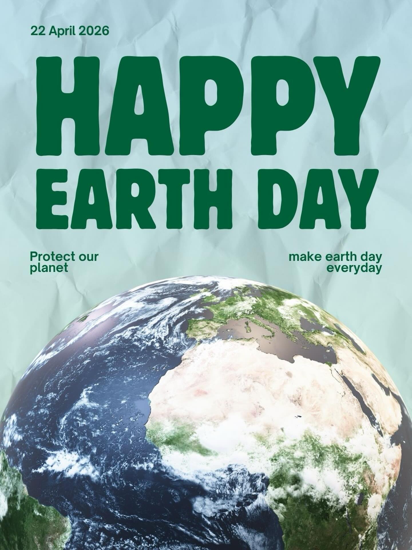 Earth today. Earth tomorrow. Earth always. 🌎🌱