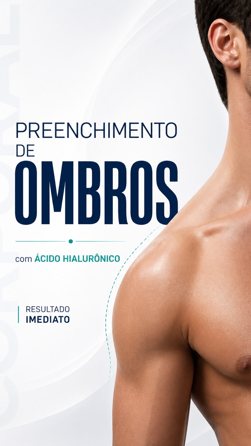 Preenchimento de ombros não substitui treino. Ele potencializa resultado.
A proposta dos preenchedores corporais é simples: dar um up naquilo que o paciente já construiu, não criar volume artificial sem base muscular.
Muitos pacientes treinam, têm disciplina, mas ainda assim apresentam limitações no desenvolvimento de alguns feixes musculares.
É comum, por exemplo:
• desenvolver bem o deltoide lateral e não o posterior
• ou ter projeção anterior sem equilíbrio lateral
O preenchimento entra exatamente nesse ponto: corrigir proporção, melhorar contorno e harmonizar o volume muscular.
✔ Resultado imediato
✔ Procedimento não cirúrgico
✔ Retorno rápido às atividades
✔ Pode continuar treinando normalmente
Indicado para quem já treina e busca um refinamento estético com mais definição e simetria.
Cada caso é avaliado individualmente e os resultados podem variar conforme as características anatômicas e a resposta biológica de cada paciente. Procedimento estético realizado por profissional habilitado, respeitando as competências legais e éticas da Biomedicina Estética, conforme Resolução CFBM nº 241/2014 e normativas complementares do Conselho Federal de Biomedicina.
Dr. Jefferson Nunes
Biomédico Esteta | CRBM 70544
#PreenchimentoCorporal #HarmonizacaoCorporal #bellarine #EsteticaAvancada #ContornoCorporal