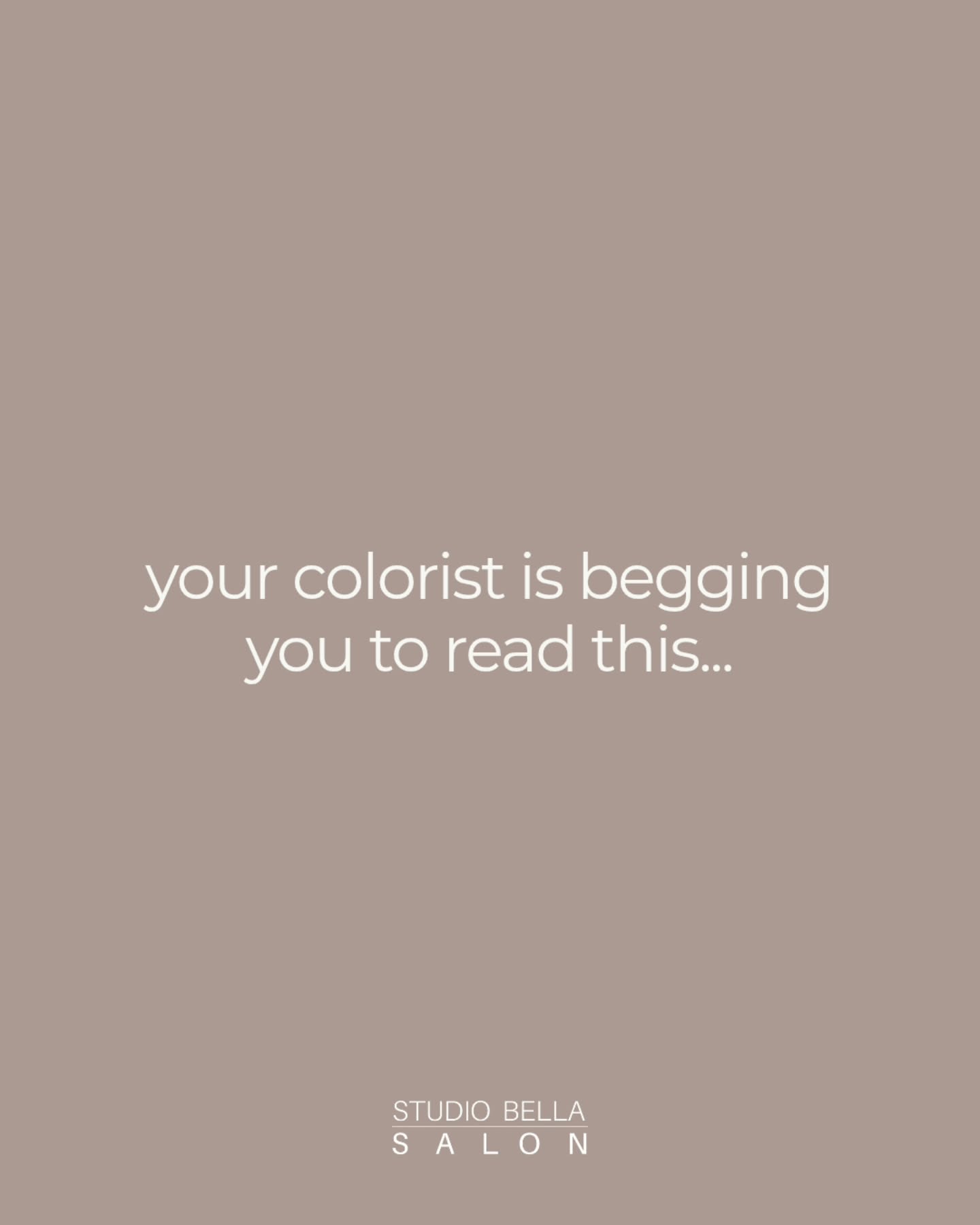 your blonde is an investment. here's how to protect it 🧴
swipe for 5 things your colorist actually wants you to know ➡️
slide 1: wait 48hrs before washing after color
slide 2: sulfate-free shampoo only — non-negotiable
slide 3: cool water rinse = sealed cuticle = longer vibrancy
slide 4: tone maintenance is not optional. every 6–8 weeks.
slide 5: we can recommend the exact products for your specific blonde
healthy hair = better color = longer time between appointments = less $ spent. do the math 💅
book a free consultation → studiobellasalon.com
📞 (636) 379-5353
#booknow #summerhair #studiobella #ofallon #winghaven stlouishair newclientsaccepted hairsalon blondehair colorist extensions hairteam salonlife hairtok stlouissalon